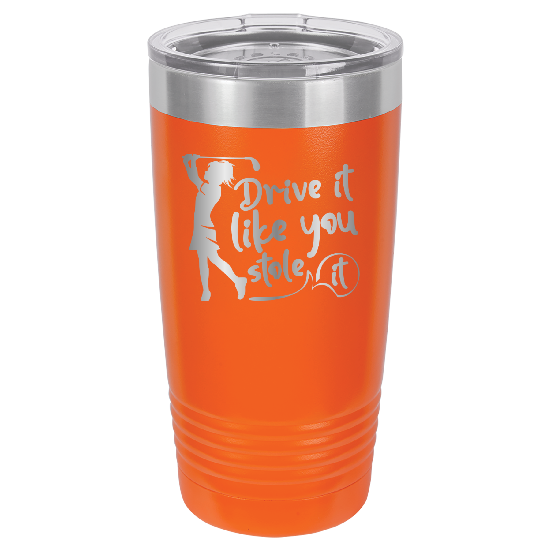 Drive It Like You Stole It (Female) - Golf - 20oz Polar Camel Tumbler image 7