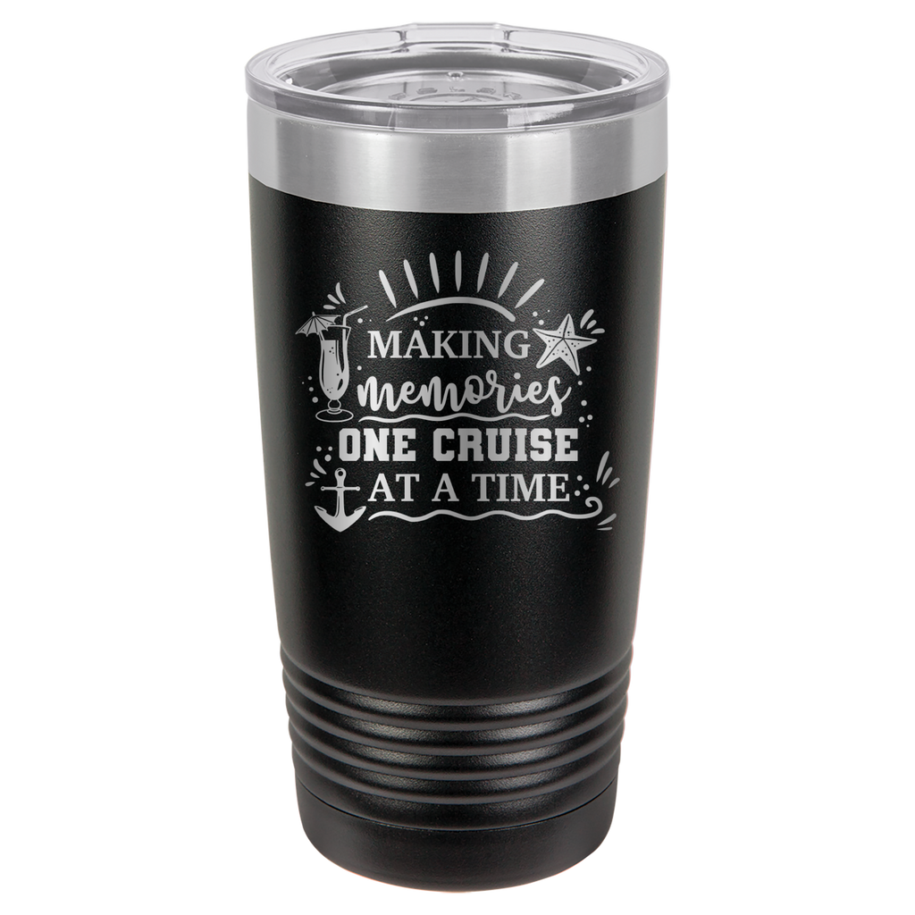 Making Memories One Cruise At A Time - 20oz Polar Camel Tumbler image 1