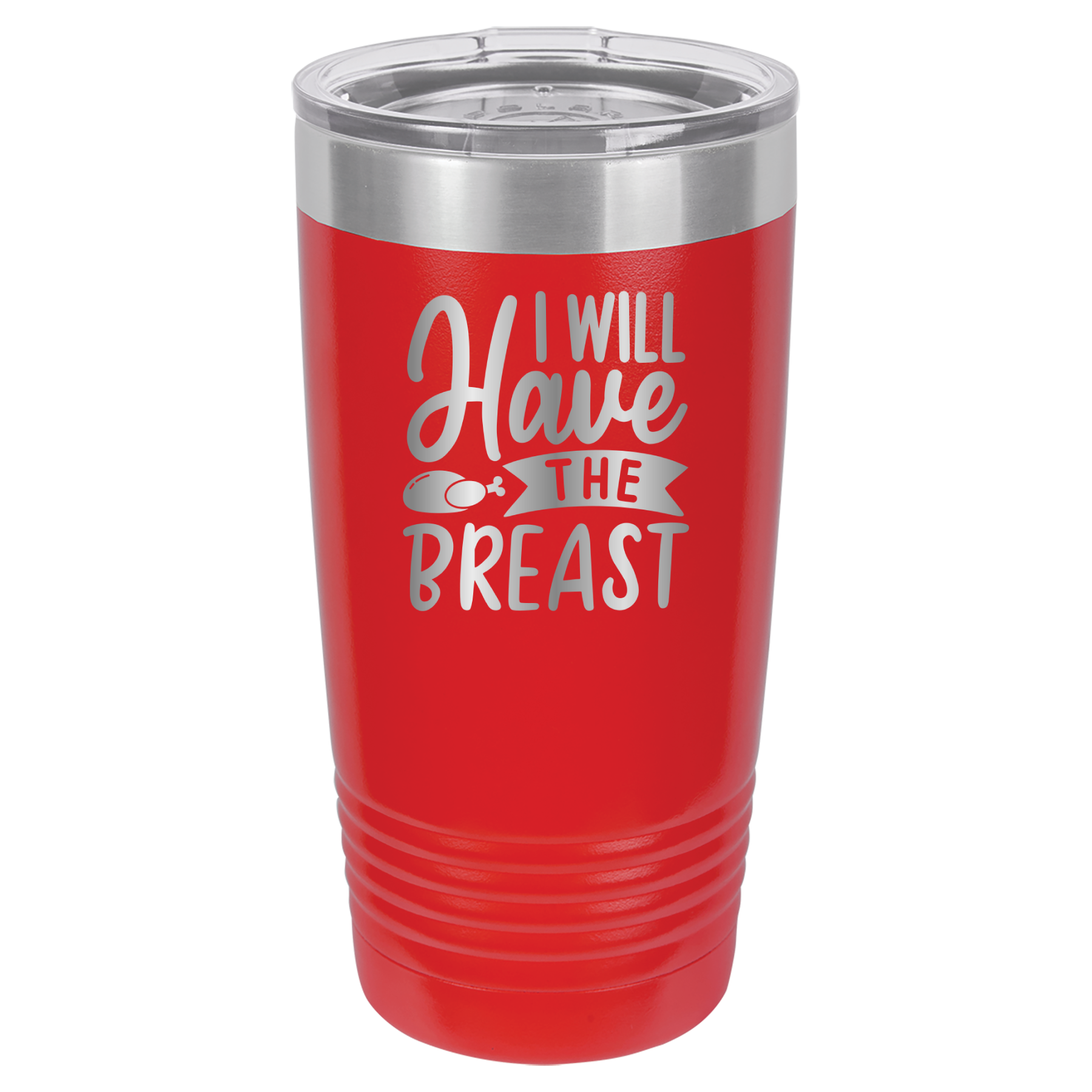I Will Have The Breast - 20oz Polar Camel Tumbler - Red image