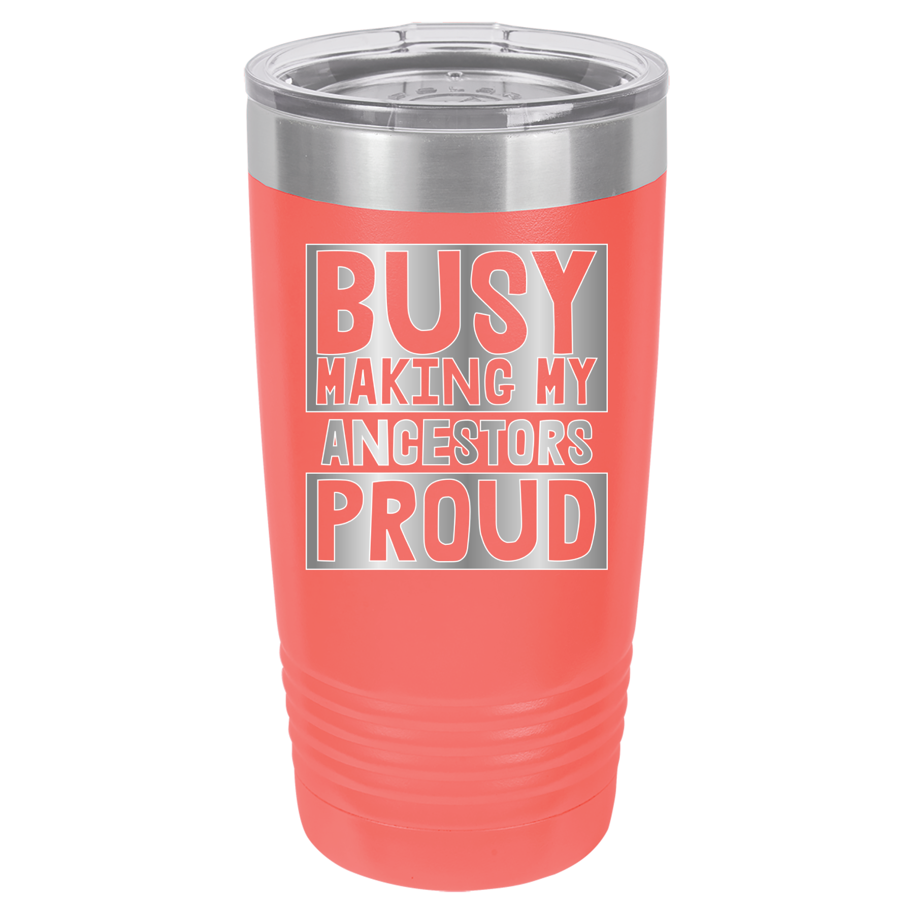 Busy Making My Ancestors Proud - 20oz Polar Camel Tumbler image 3