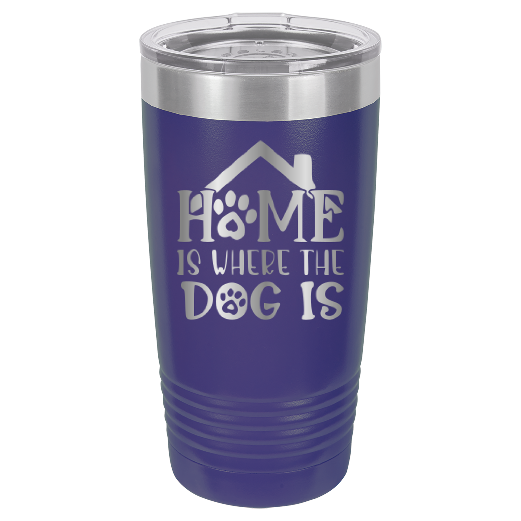 Home Is Where The Dog Is - 20oz Polar Camel Tumbler image 5