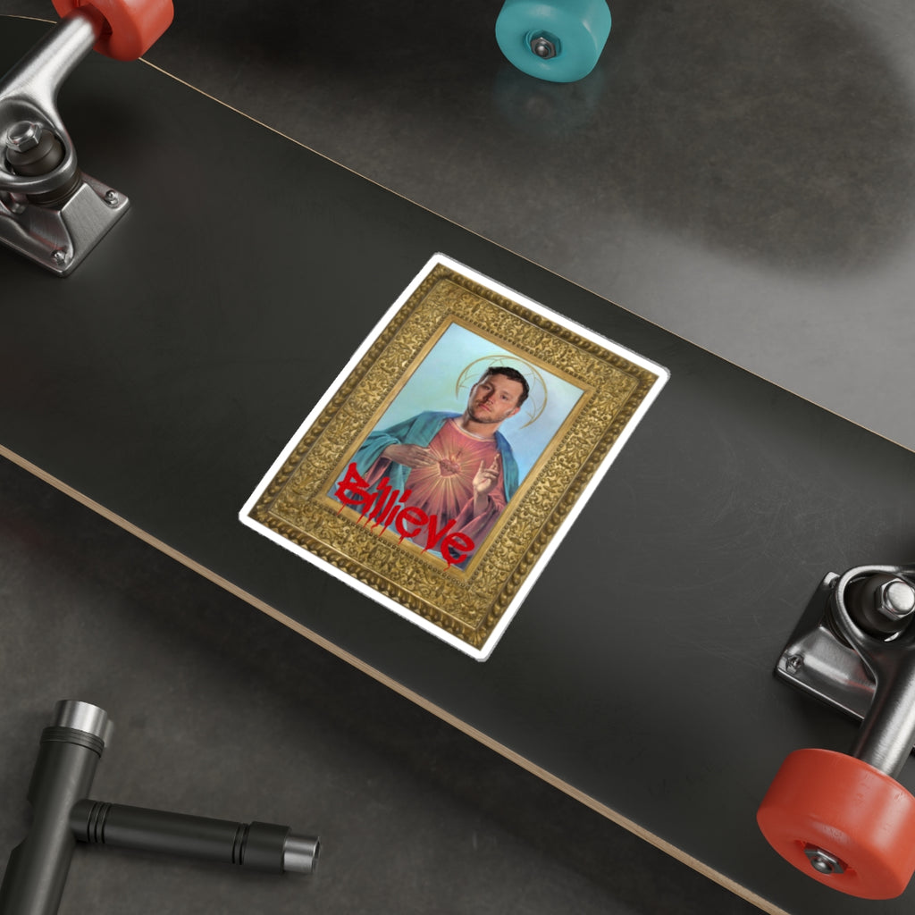Graffitied Jesus Allen Art Sticker- Buffalo Bills Mafia
