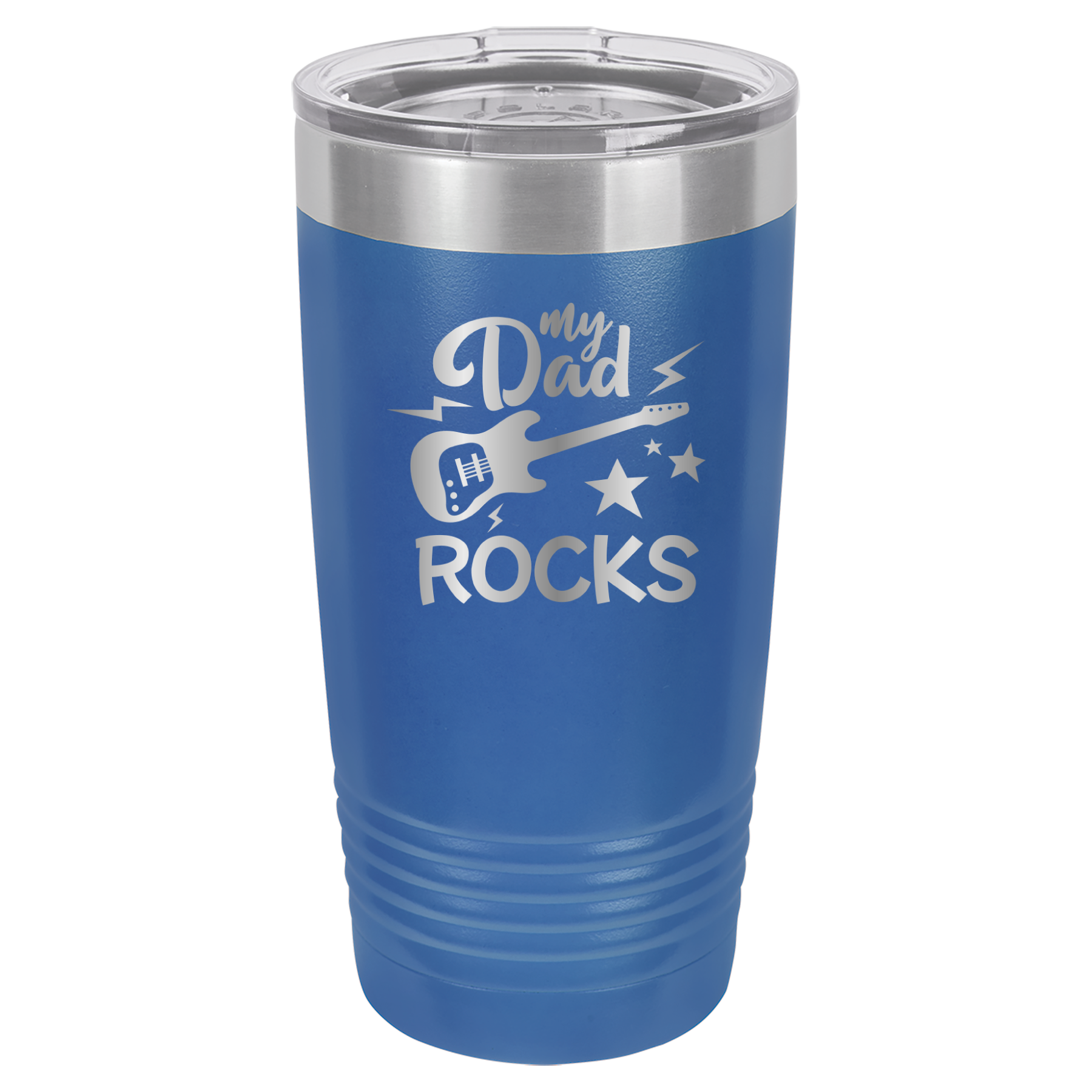 My Dad Rocks - 20oz Polar Camel Tumbler image 2