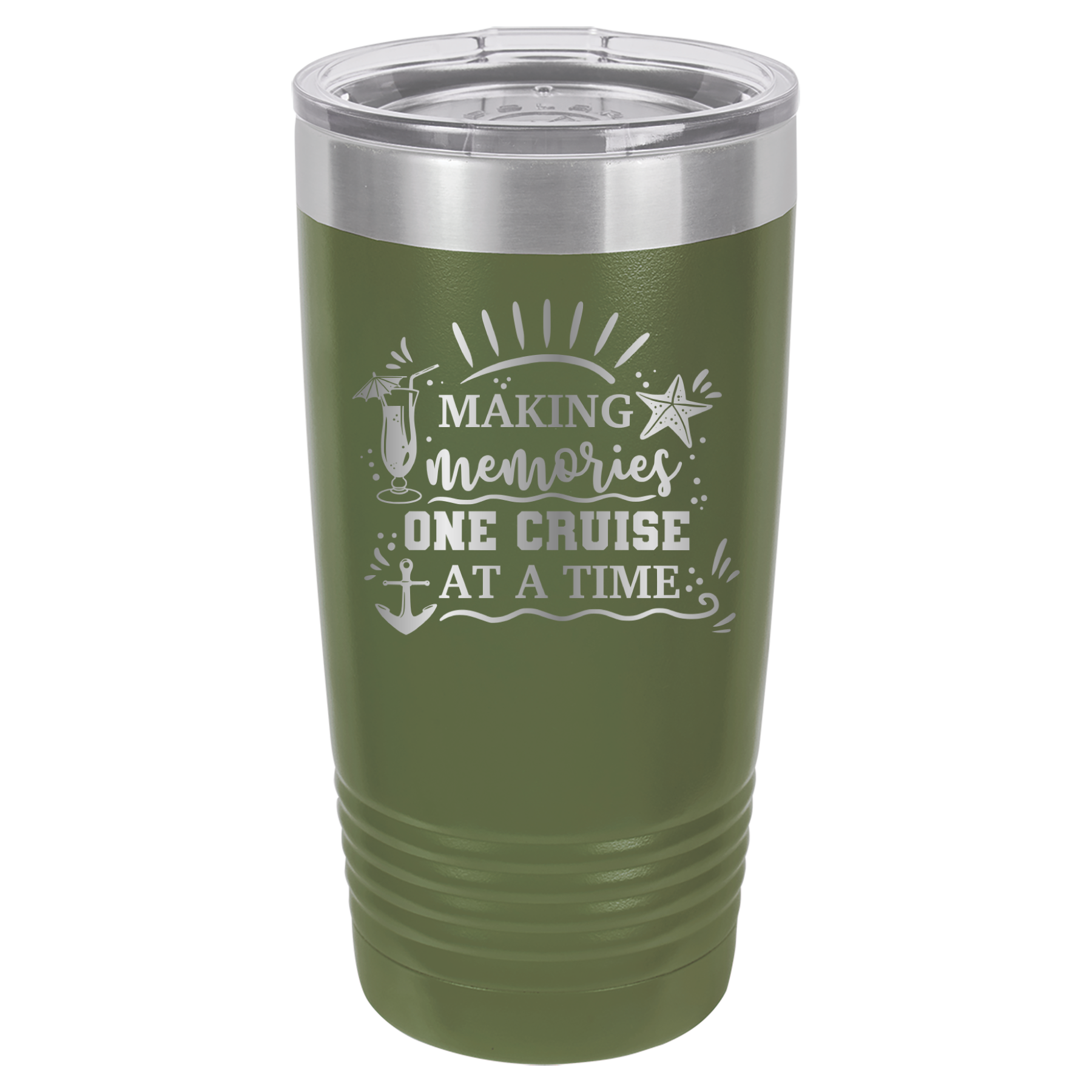 Making Memories One Cruise At A Time - 20oz Polar Camel Tumbler image 10