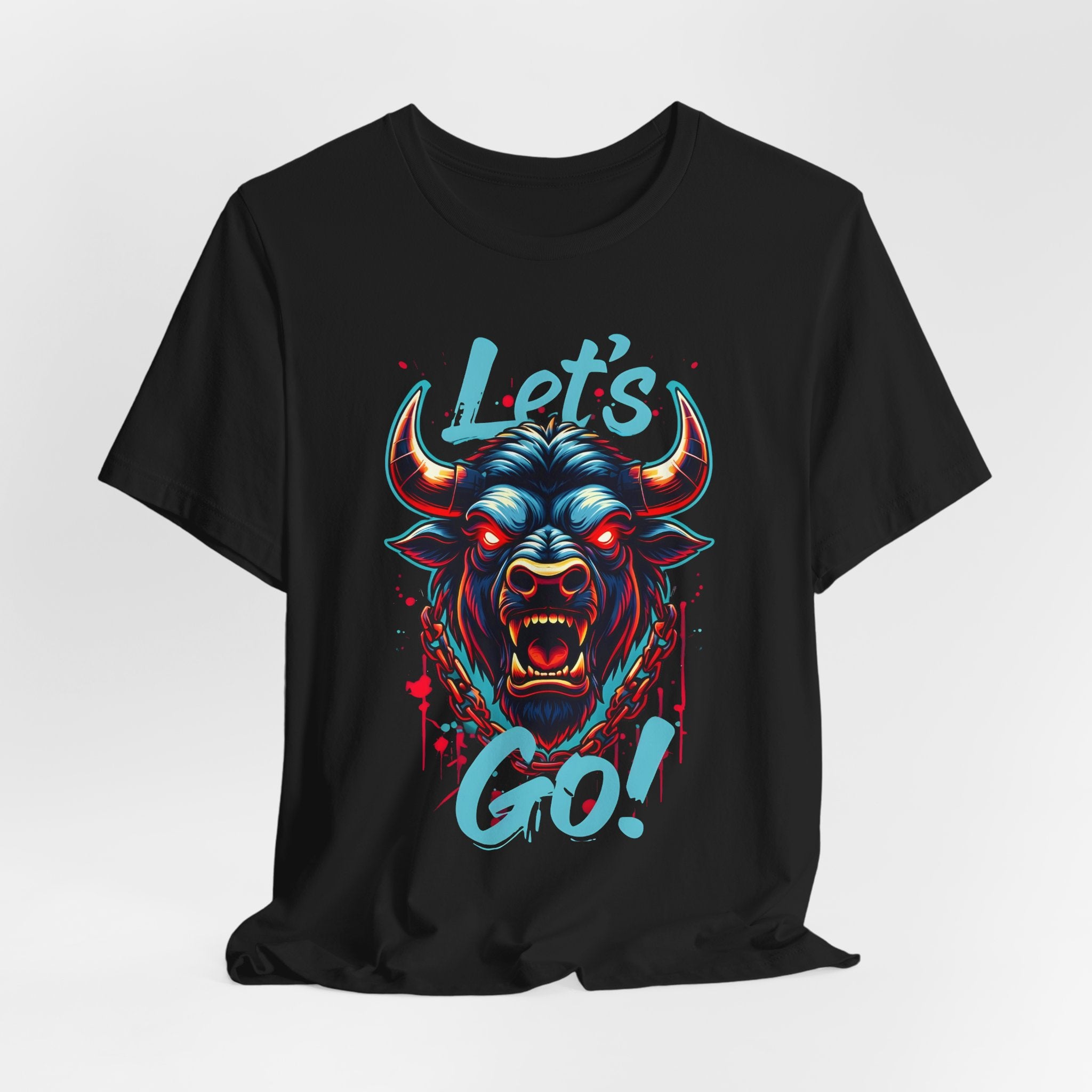 Let's Go Buffalo Raging Buffalo Unisex T-Shirt, Buffalo NY Shirt, Buffalo Sports Fan Apparel