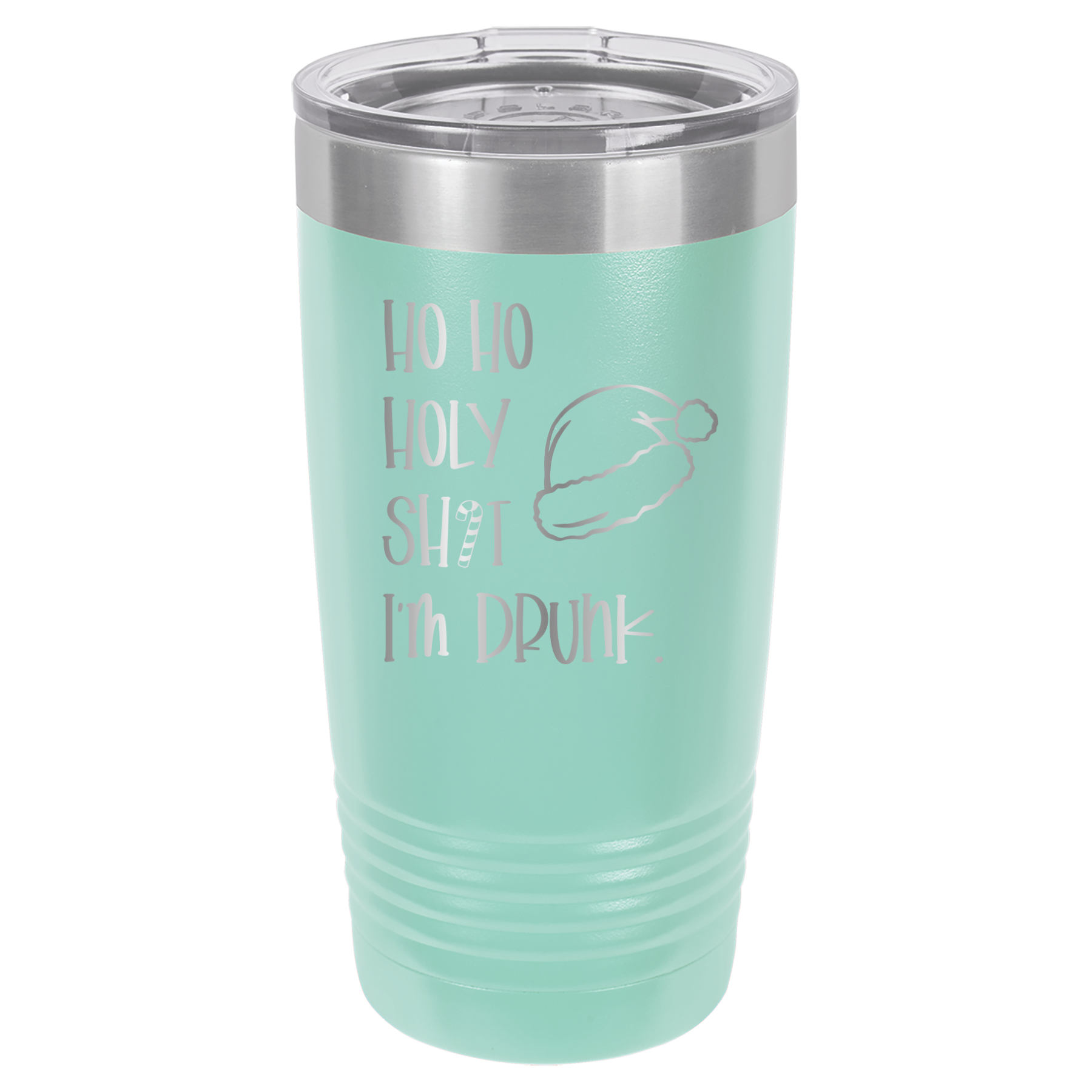 Ho Ho Holy Shit I'm Drunk - 20oz Polar Camel Tumbler image 4