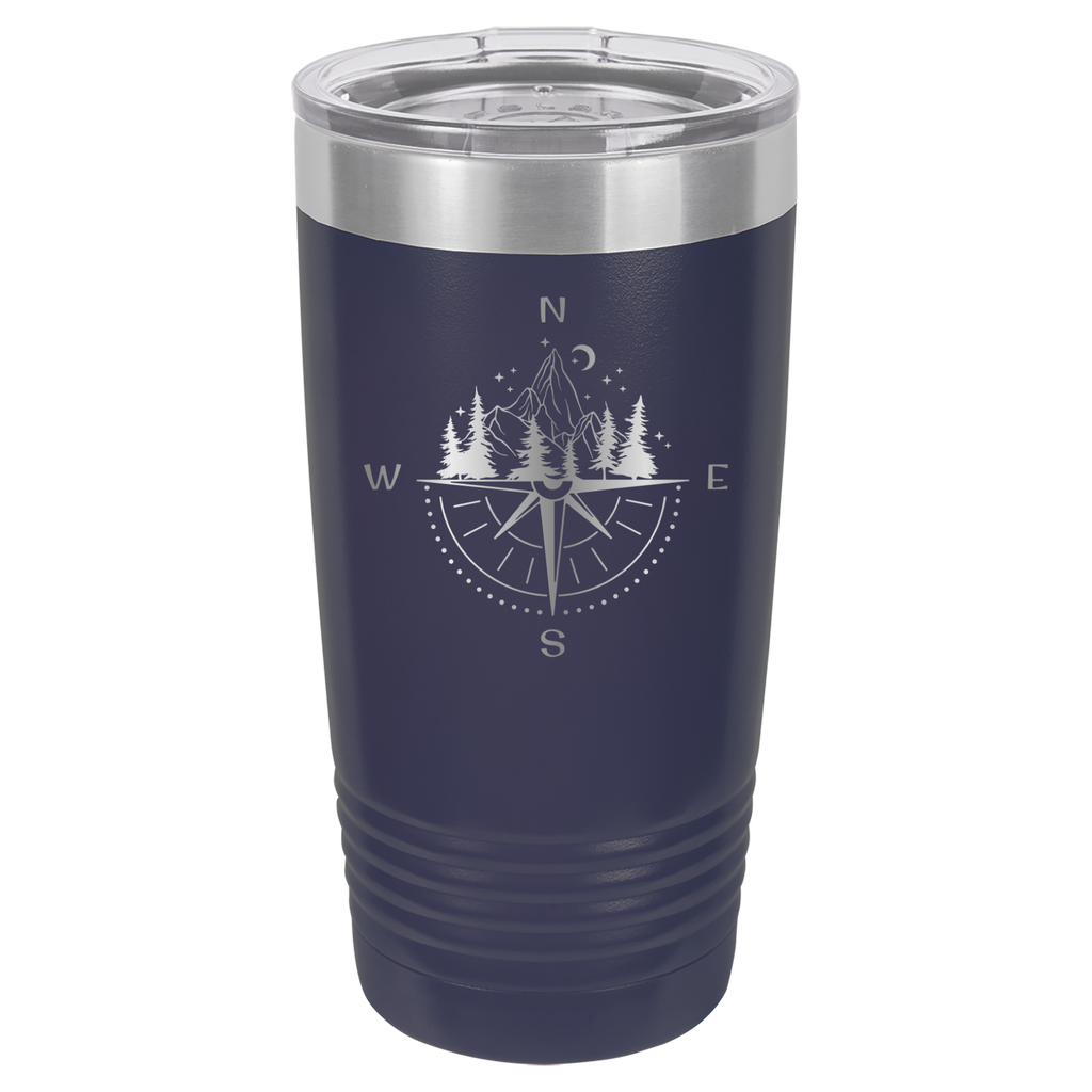 Compass, Map, or Adventure - 20oz Polar Camel Tumbler image 9