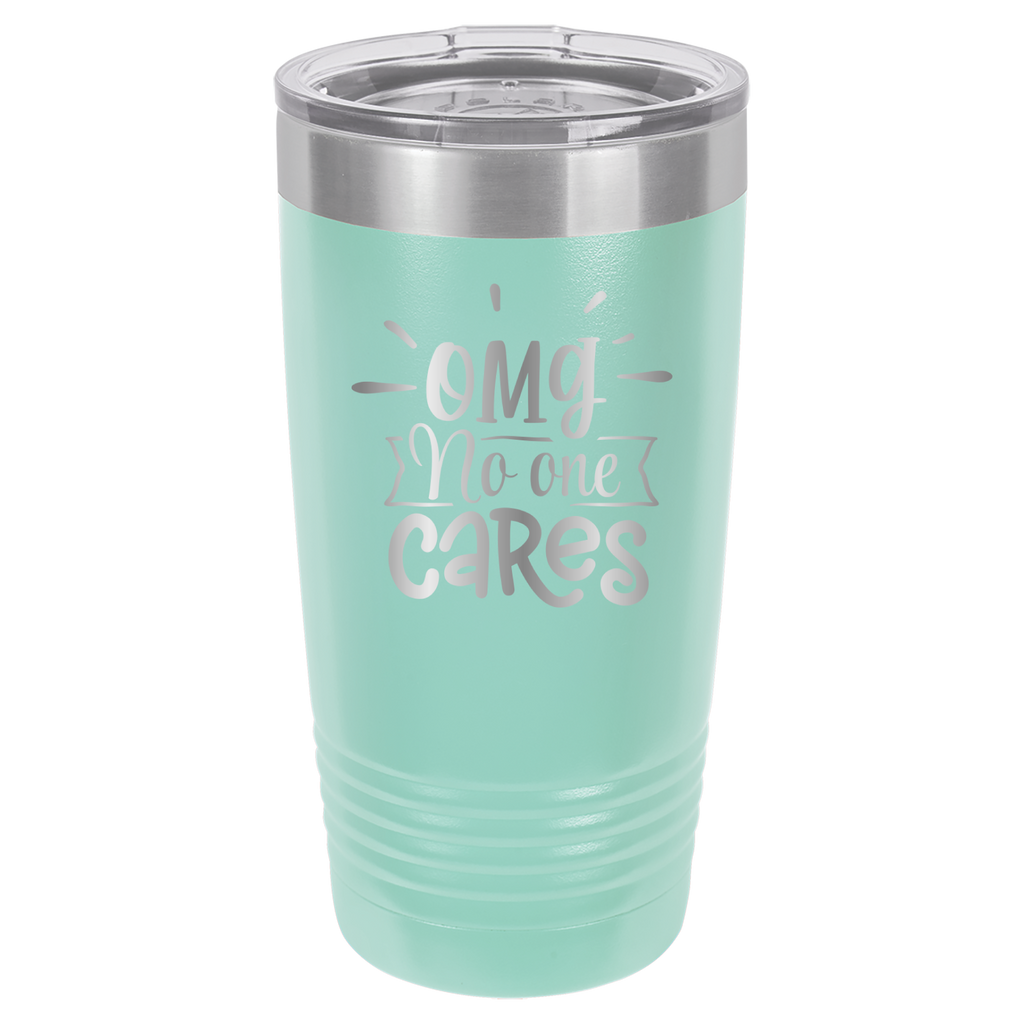 OMG No One Cares - 20oz Polar Camel Tumbler image 4