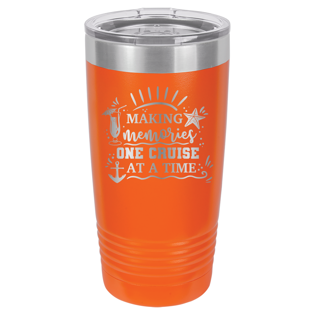 Making Memories One Cruise At A Time - 20oz Polar Camel Tumbler image 11
