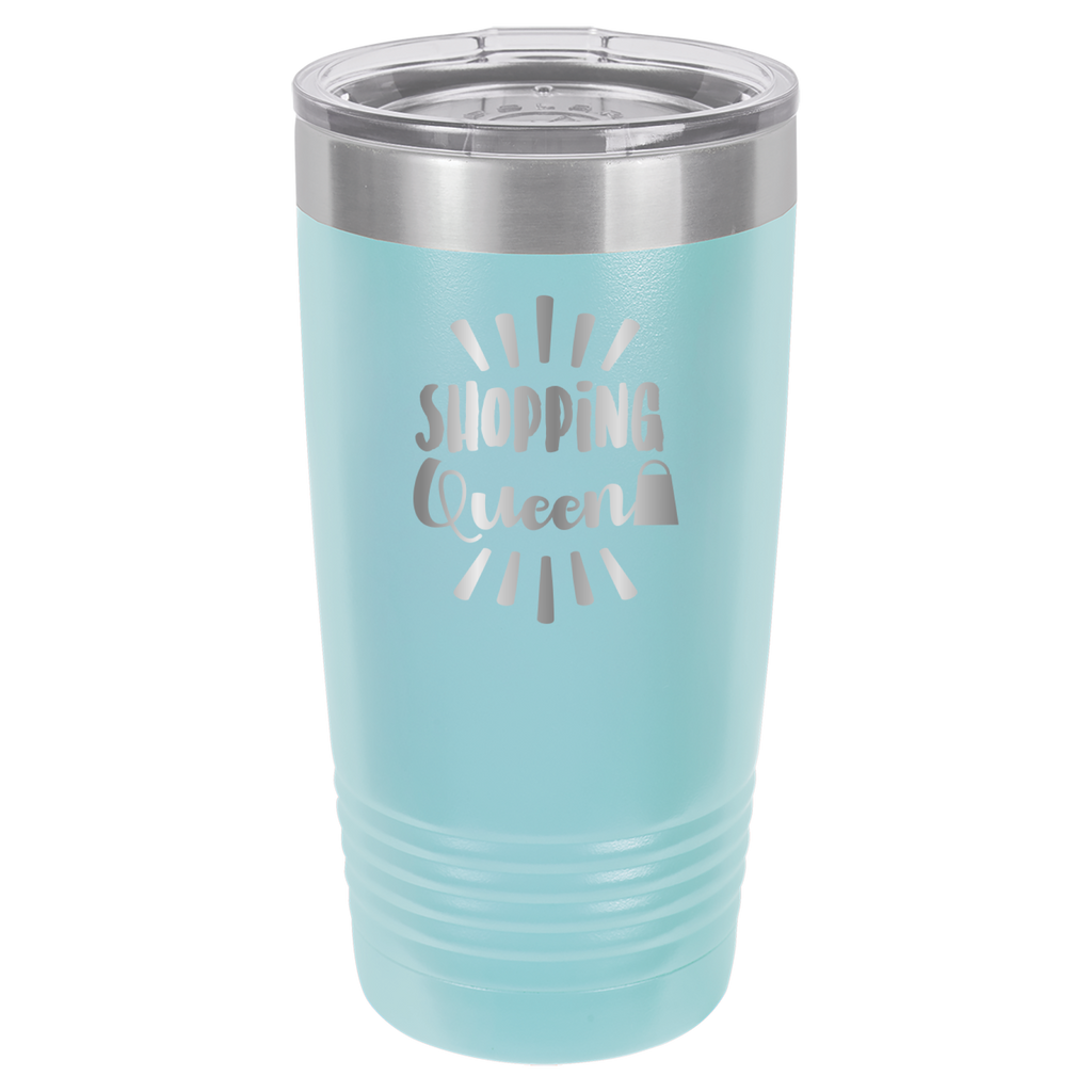 Shopping Queen - 20oz Polar Camel Tumbler - Light Blue image