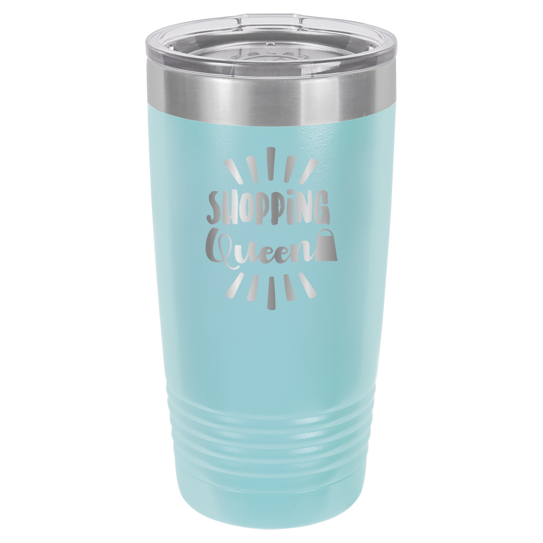 Shopping Queen - 20oz Polar Camel Tumbler - Light Blue image