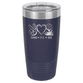 Peace, Love, Golf - 20oz Polar Camel Tumbler image 0