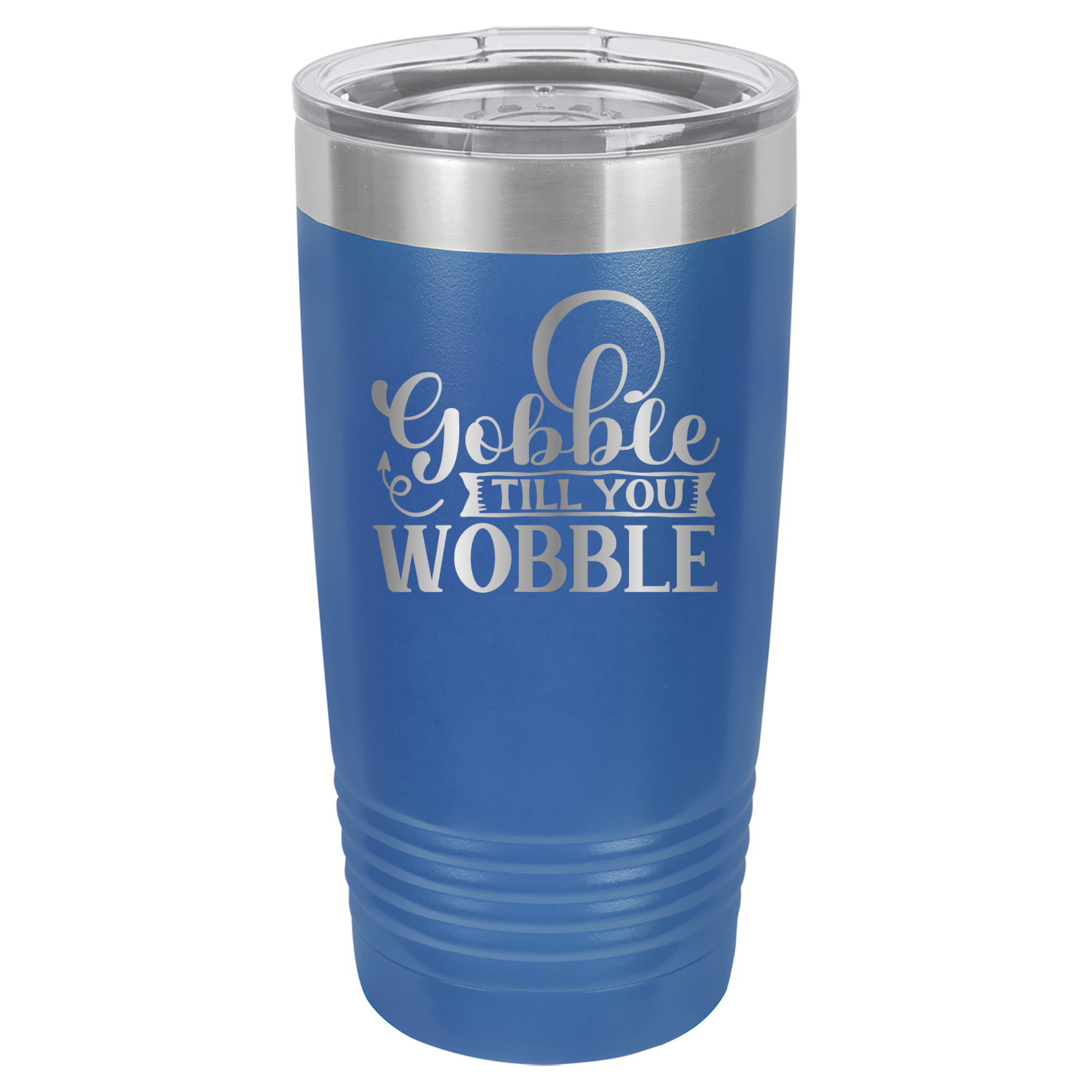 Gobble Til You Wobble - 20oz Polar Camel Tumbler image 2