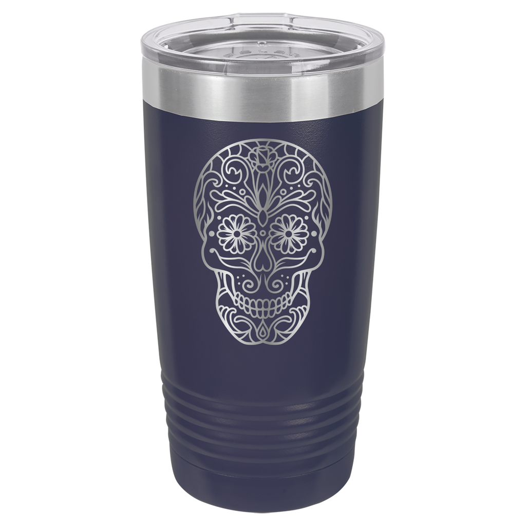 Sugar Skull - 20oz Polar Camel Tumbler image 8