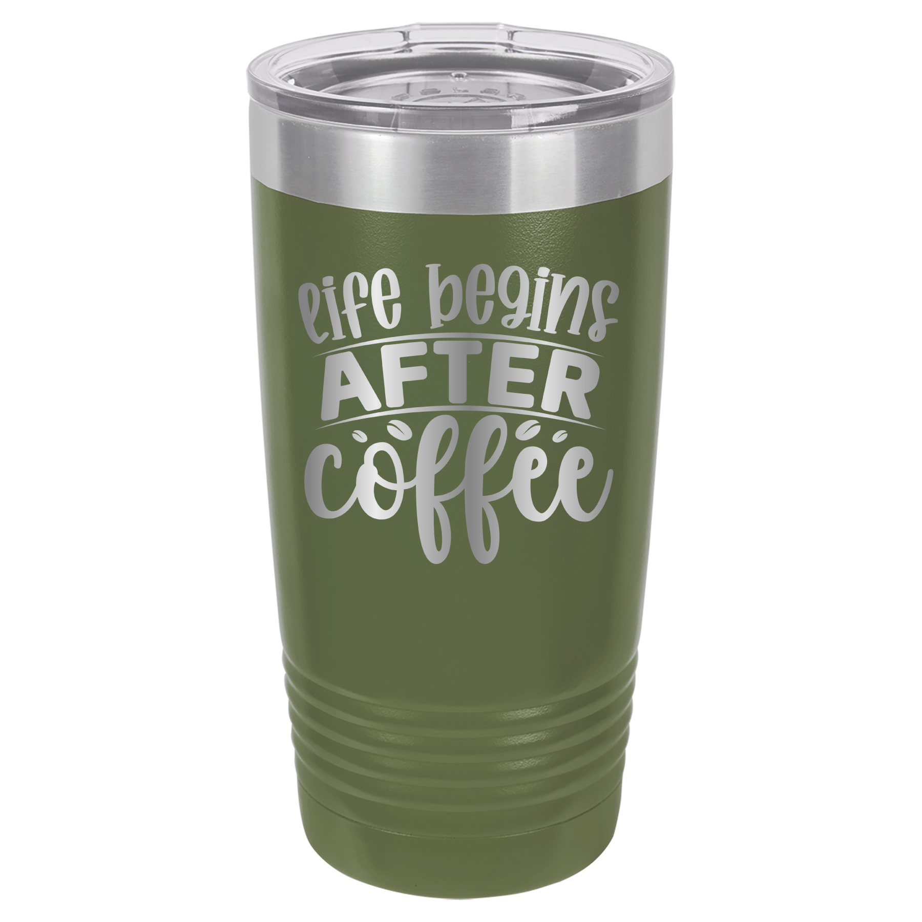 Life Begins After Coffee - 20oz Polar Camel Tumbler image 9