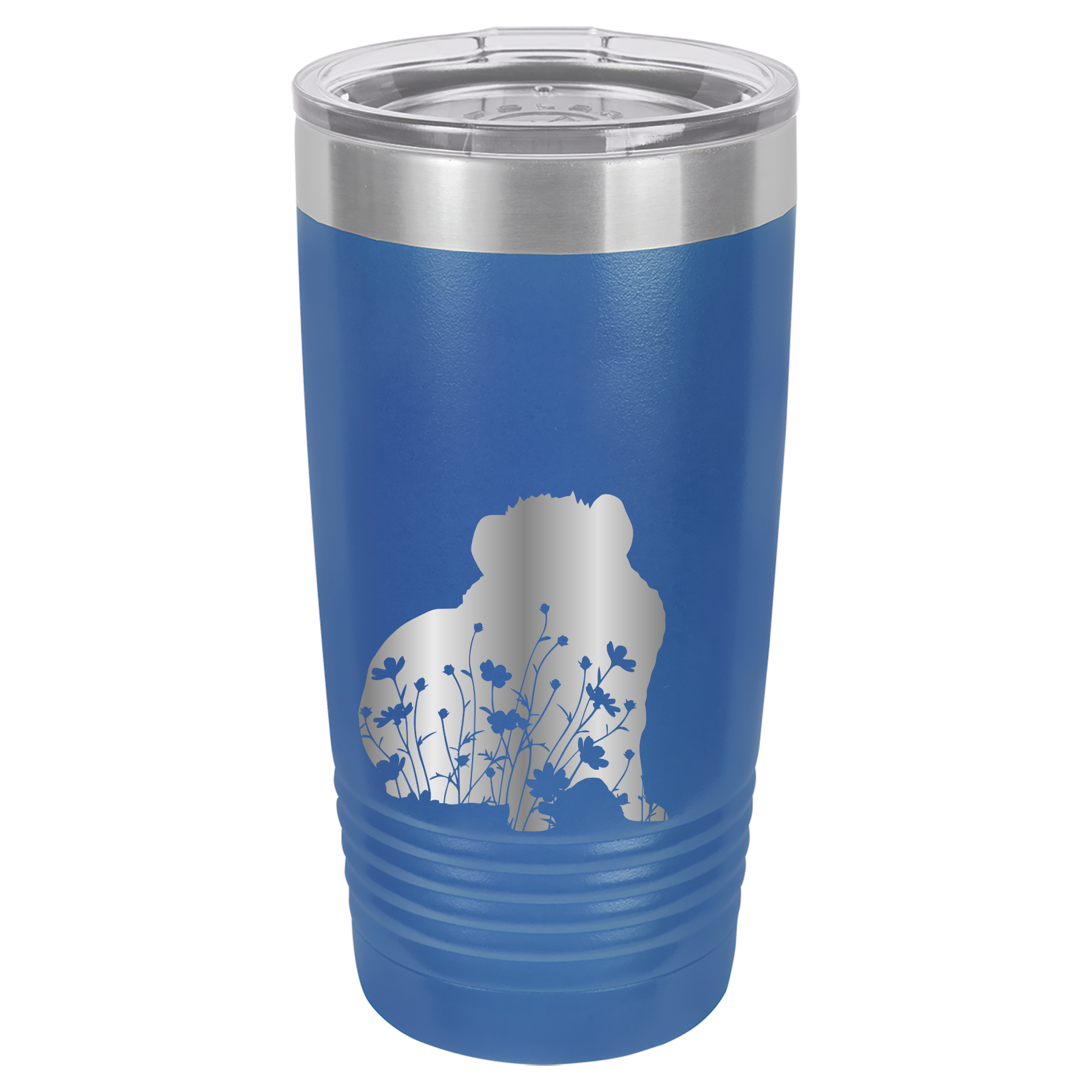 Floral Guinea Pig Design - 20oz Polar Camel Tumbler image 16