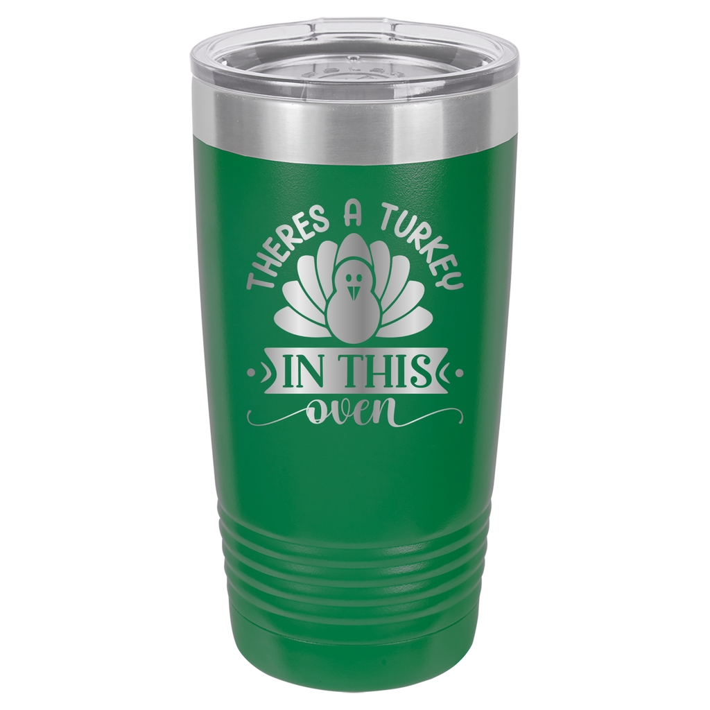 There's A Turkey In This Oven - 20oz Polar Camel Tumbler image 5