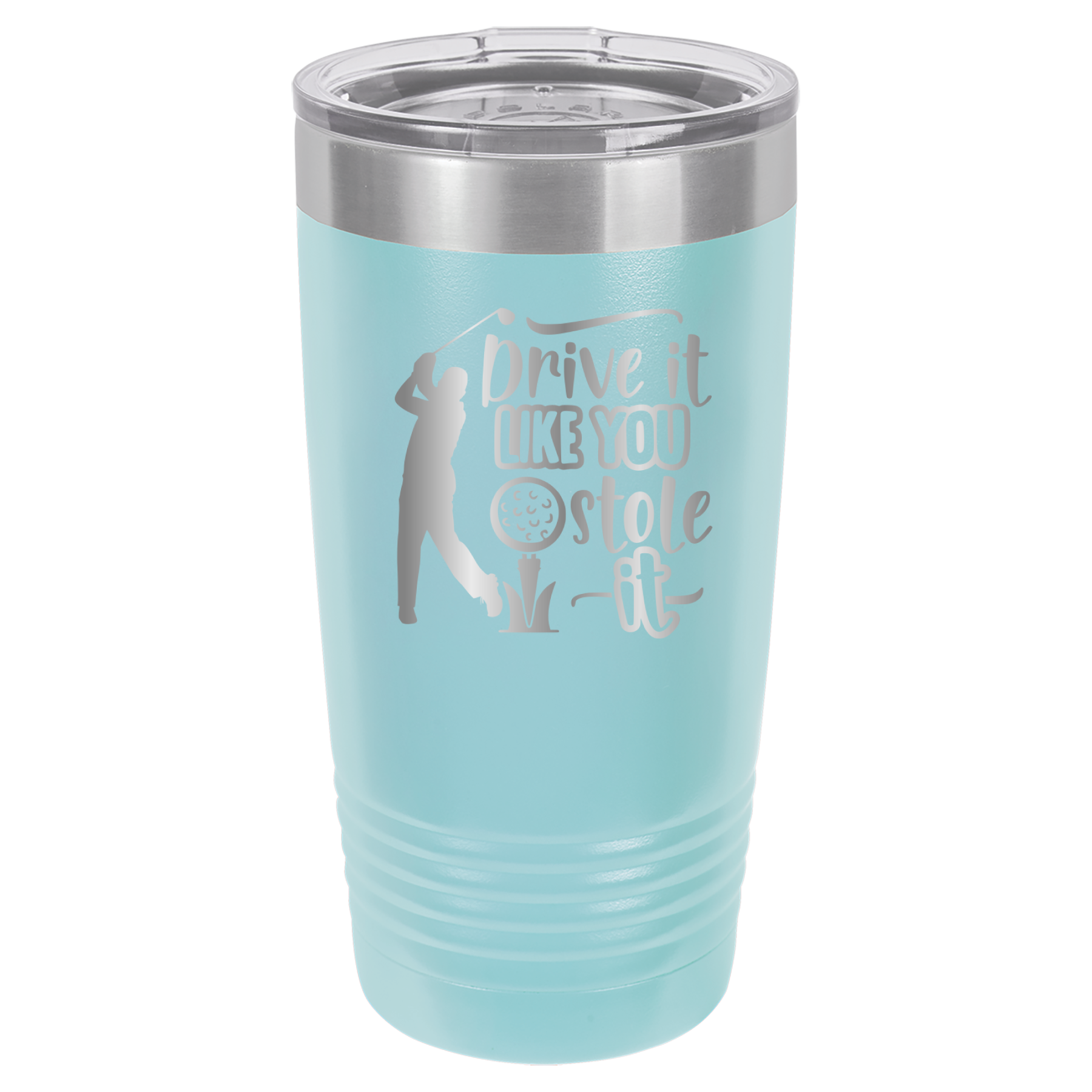 Drive It Like You Stole It (Male) - 20oz Polar Camel Tumbler - Golf image 6