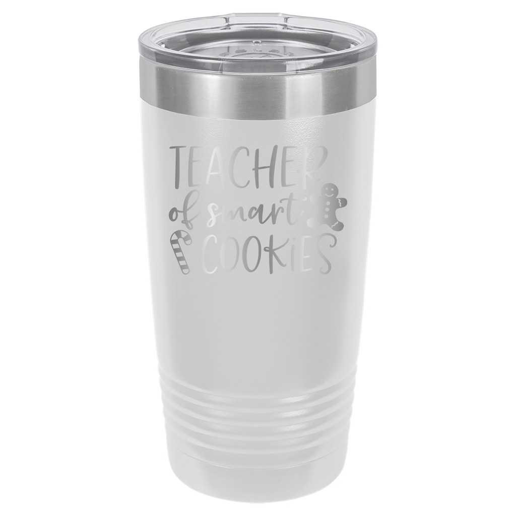 Teacher Of Smart Cookies - 20oz Polar Camel Tumbler - White image