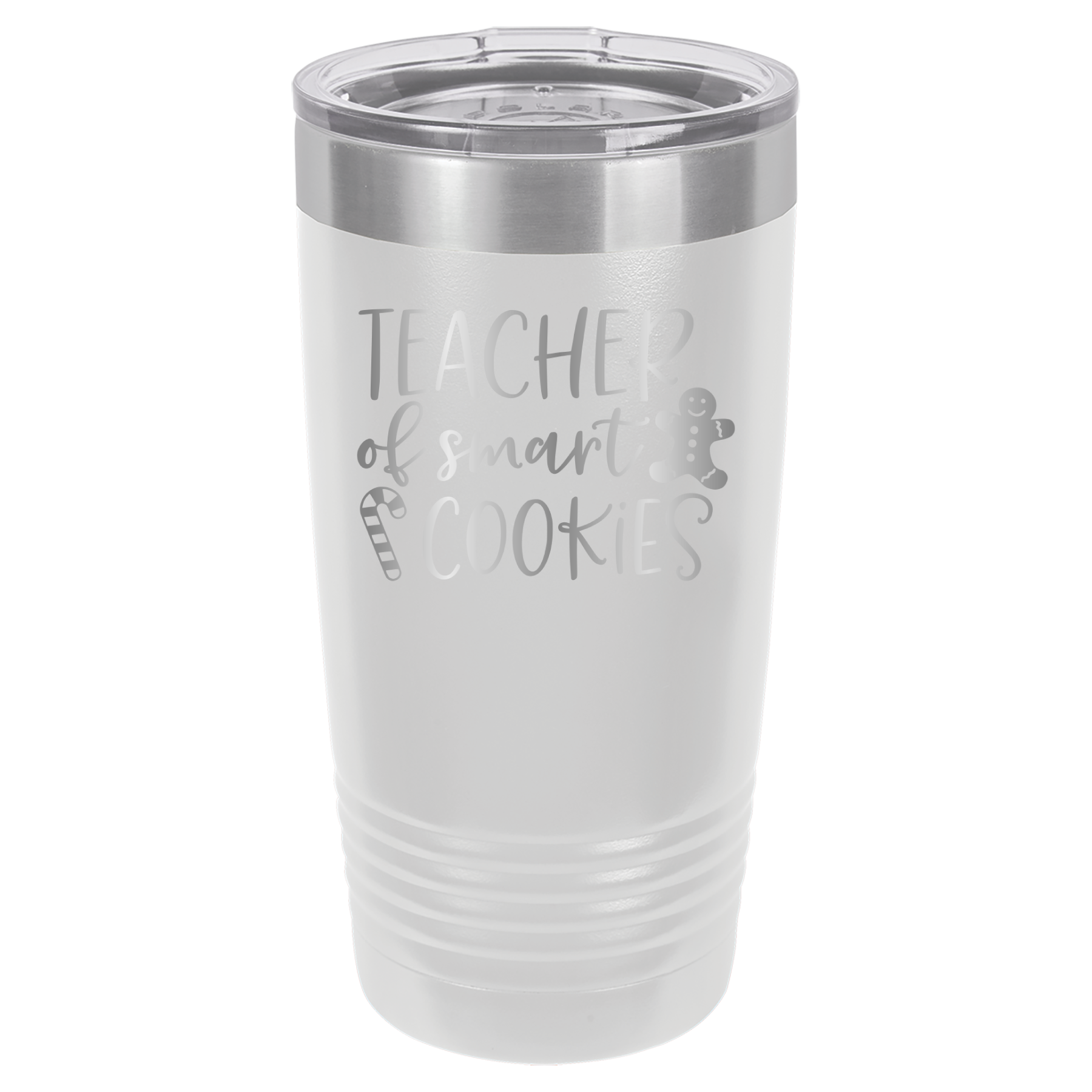 Teacher Of Smart Cookies - 20oz Polar Camel Tumbler - White image