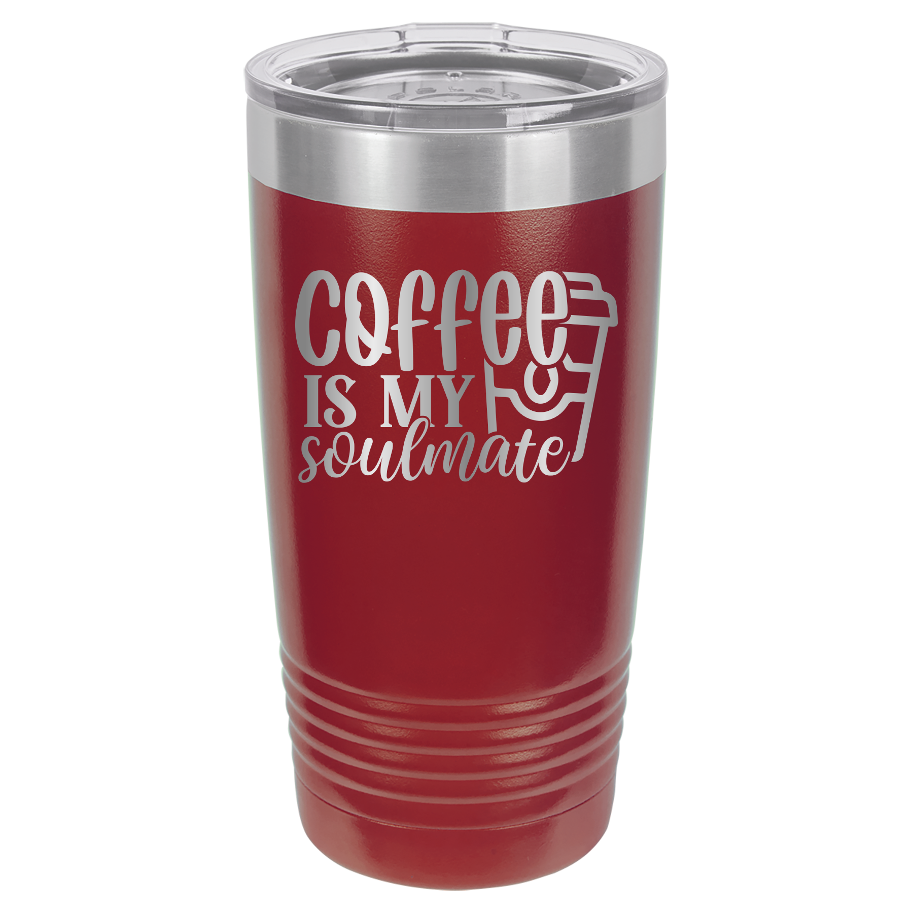 Coffee Is My Soulmate - 20oz Polar Camel Tumber image 8