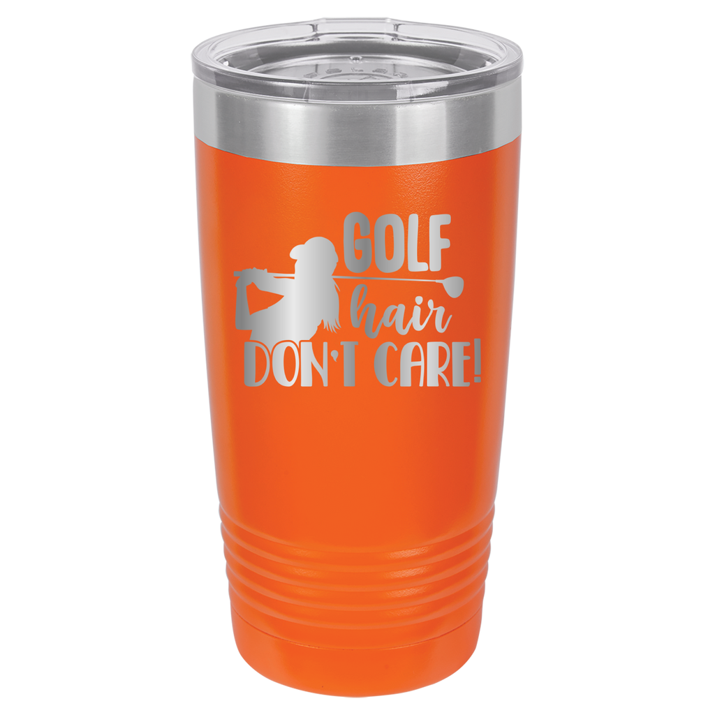 Golf Hair, Don't Care - 20oz Polar Camel Tumbler image 11