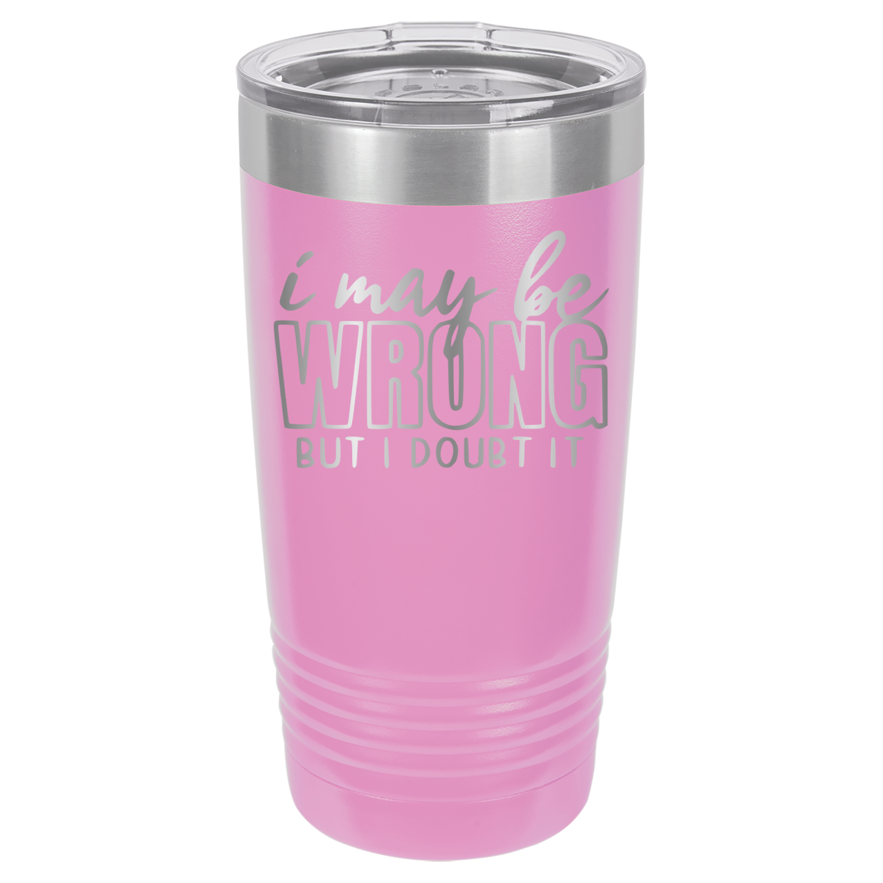 I May Be Wrong But I Doubt It - 20oz Polar Camel Tumbler image 11