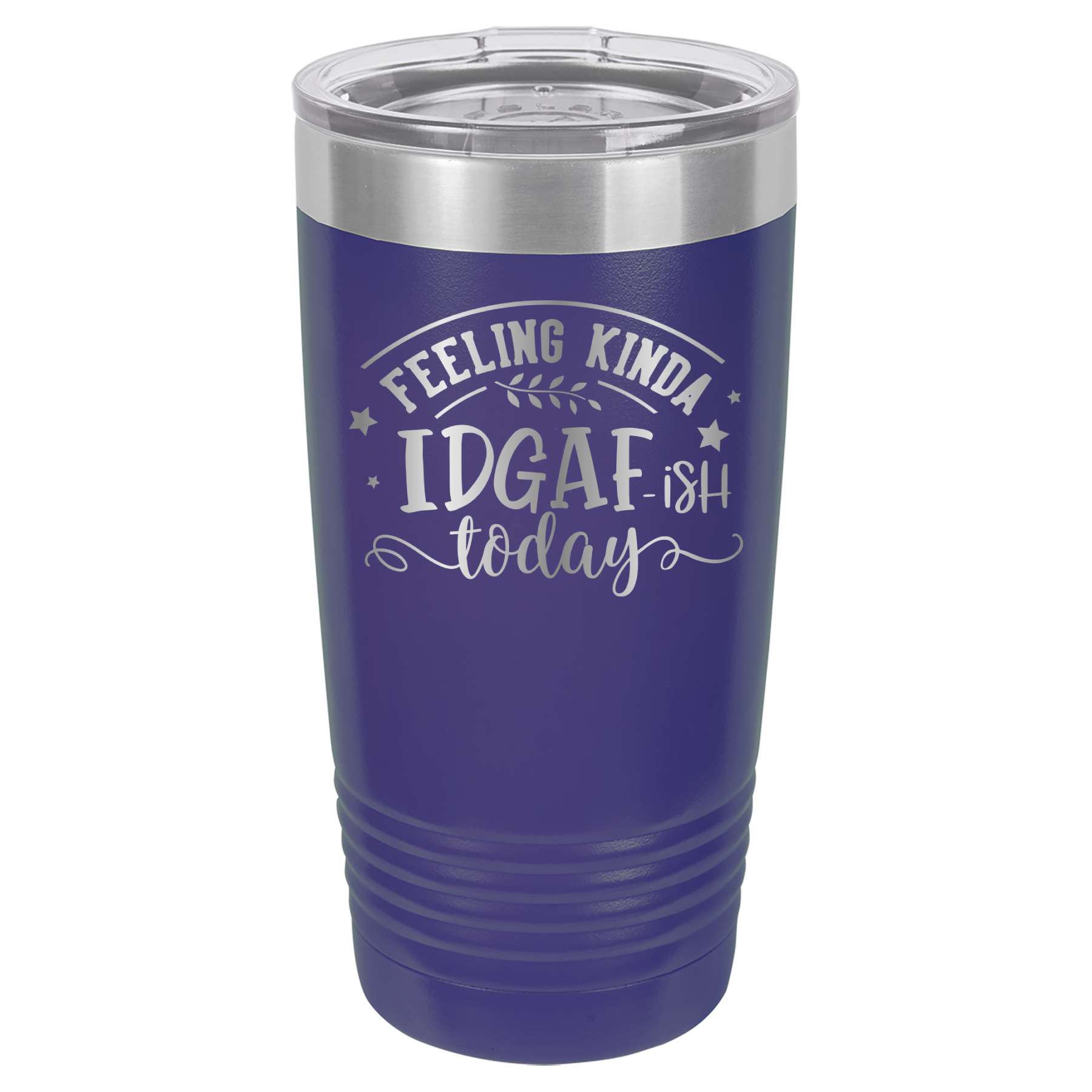 Kinda Feeling IDGAFish Today - 20oz Polar Camel Tumbler image 6