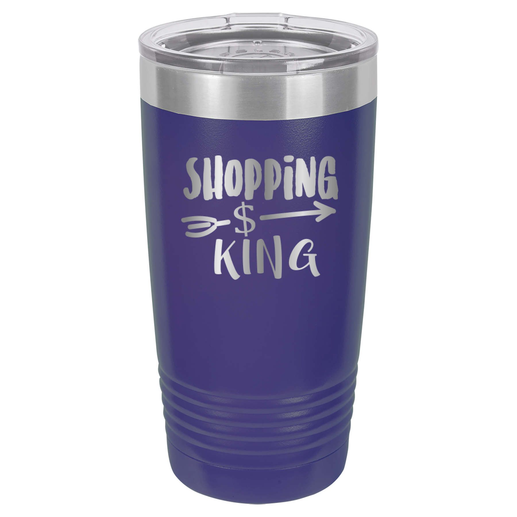 Shopping King - 20oz Polar Camel Tumbler - Purple image