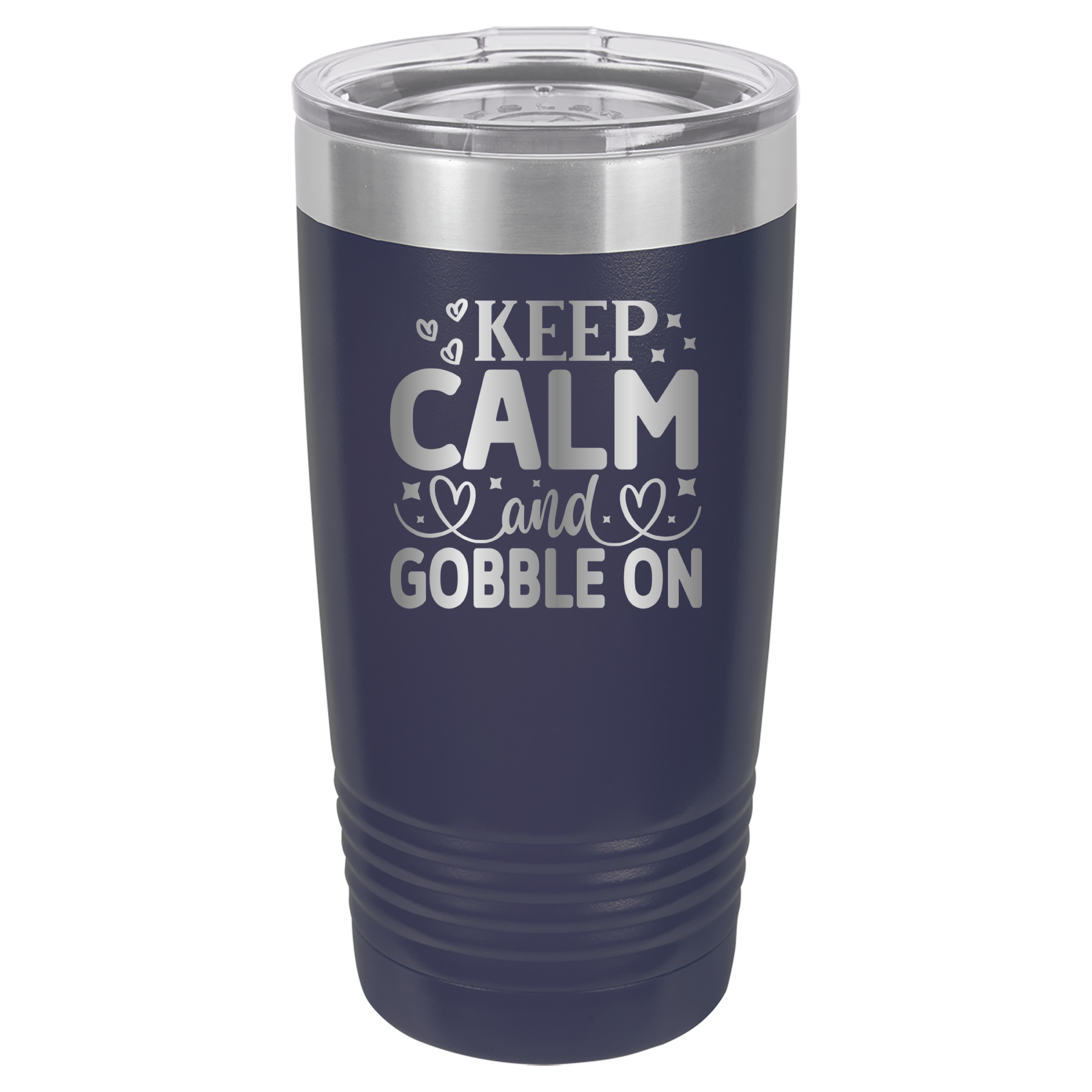 Keep Calm and Gobble On - 20oz Polar Camel Tumbler image 9