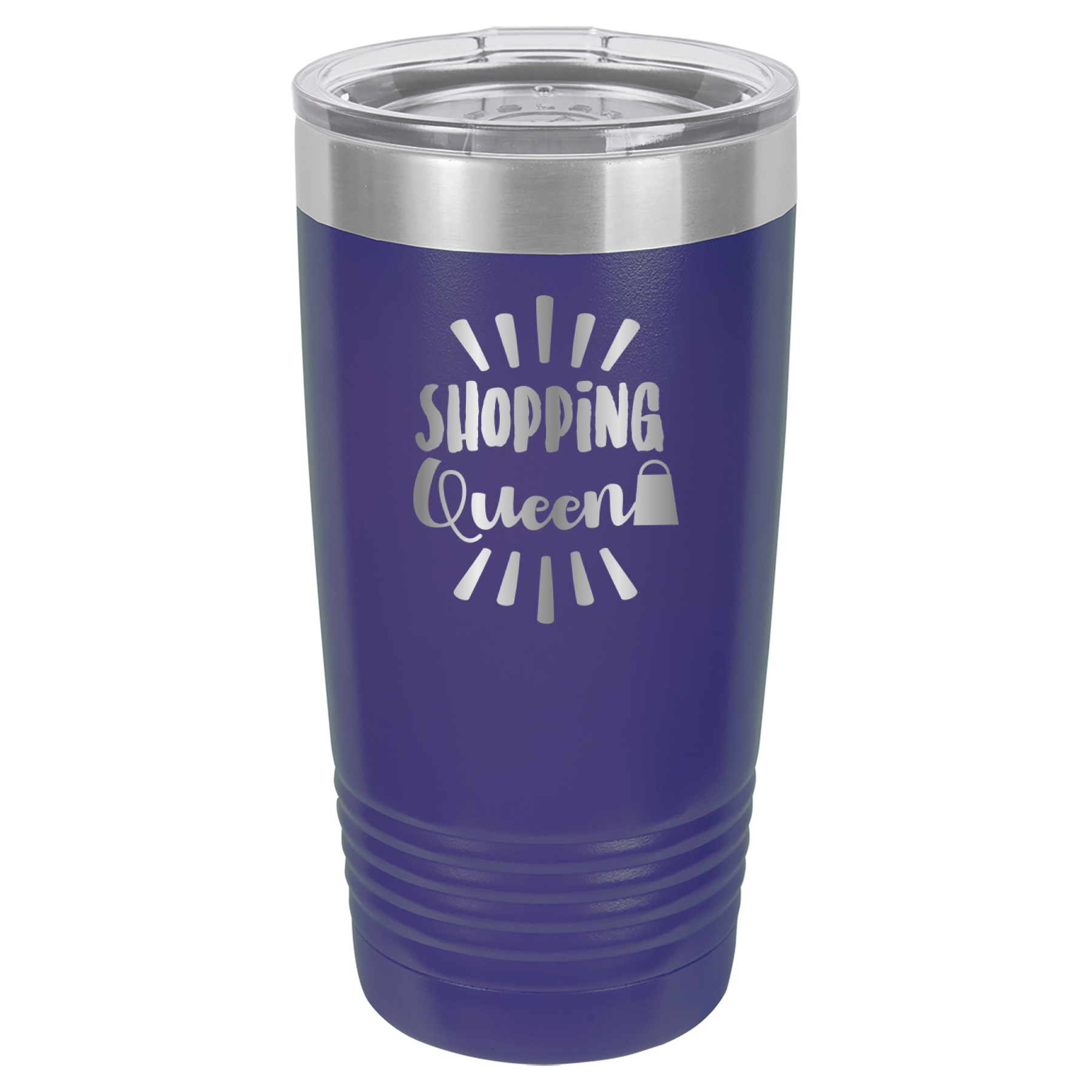 Shopping Queen - 20oz Polar Camel Tumbler - Purple image
