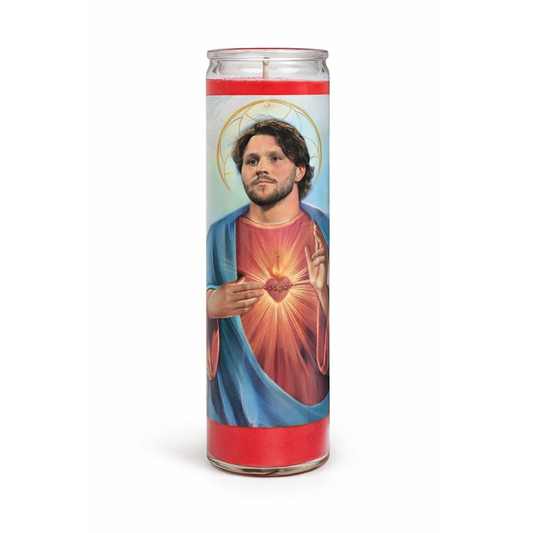 Josh Allen - Buffalo Bills Prayer Candle