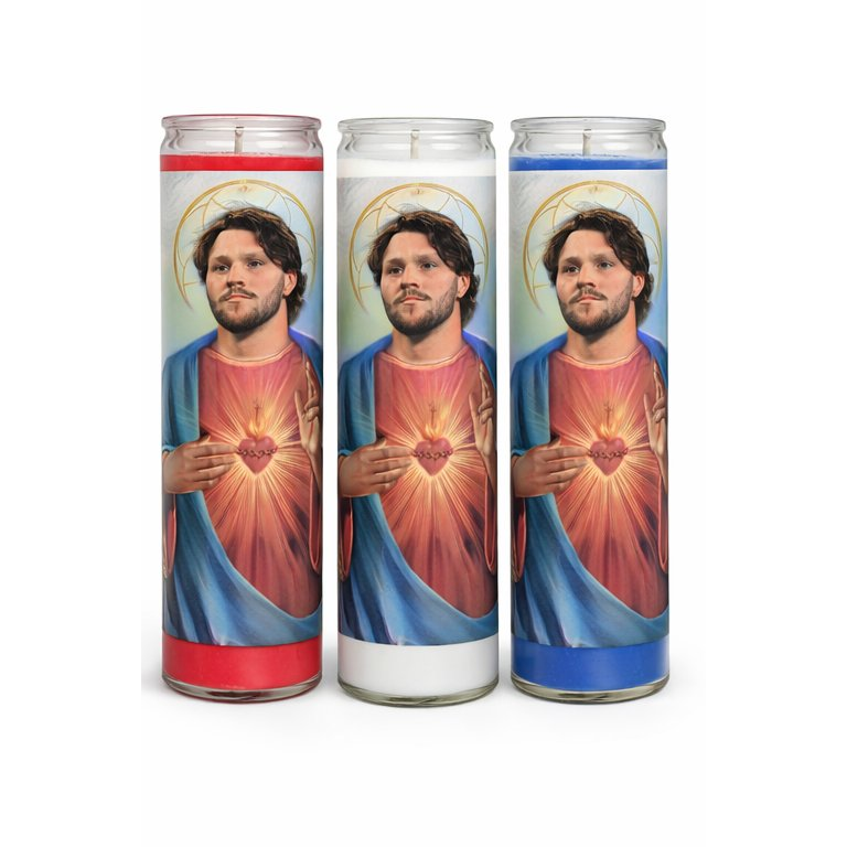 Josh Allen - Buffalo Bills Prayer Candle