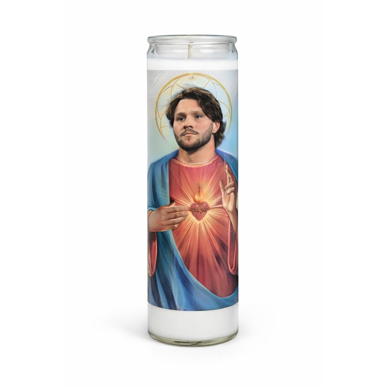 Josh Allen - Buffalo Bills Prayer Candle