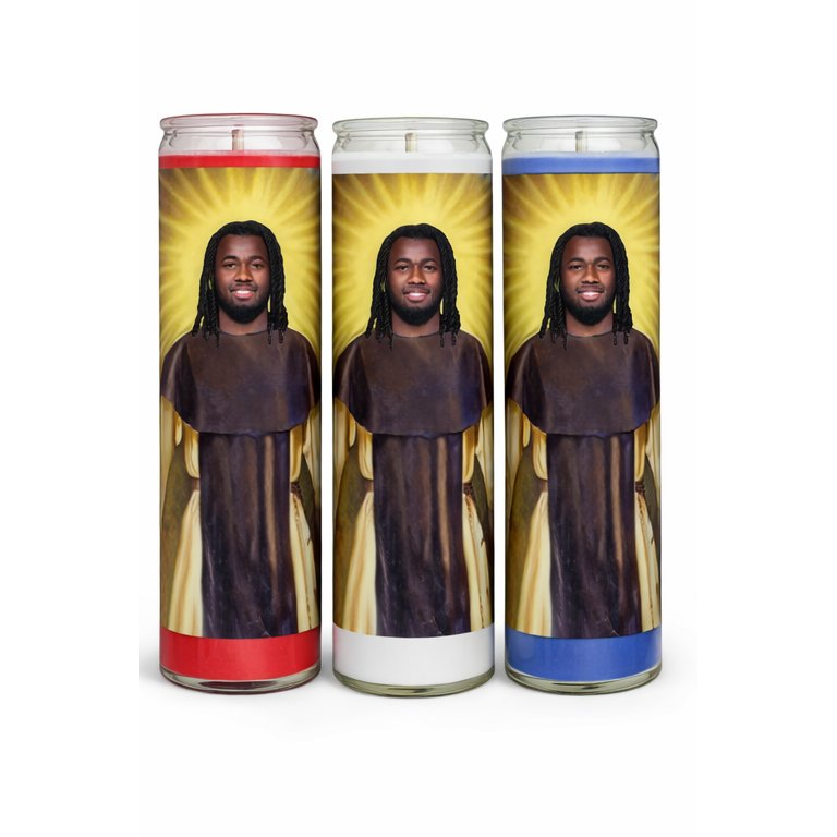 James Cook - Buffalo Bills Prayer Candle