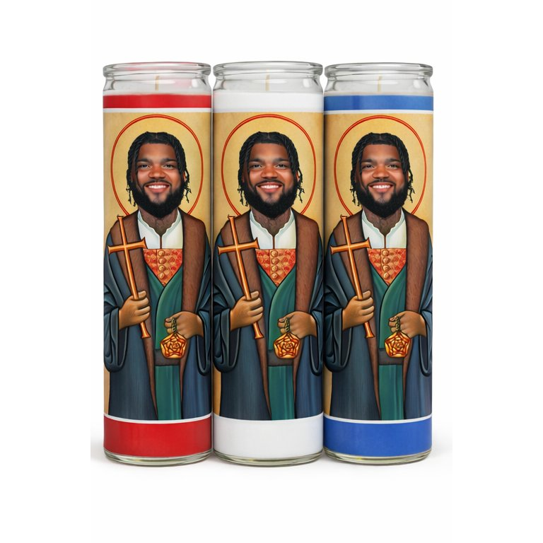 Ty Johnson - Buffalo Bills Prayer Candle