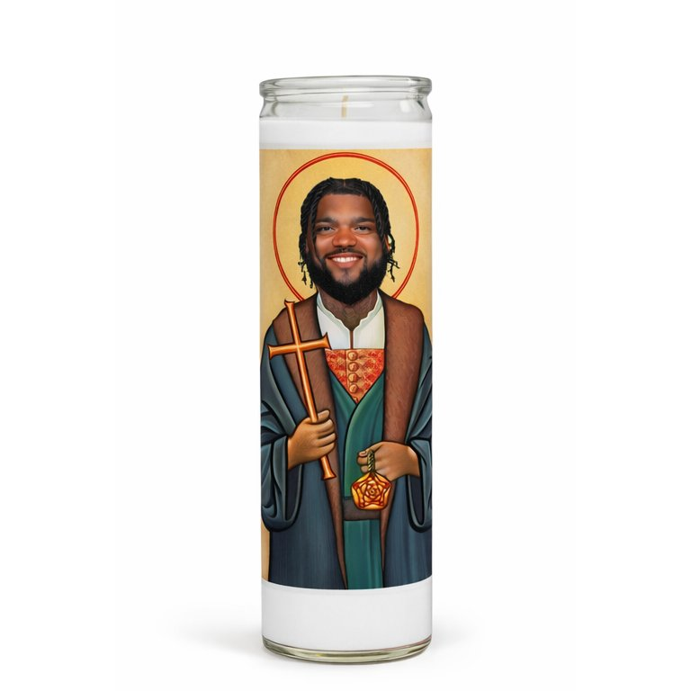 Ty Johnson - Buffalo Bills Prayer Candle