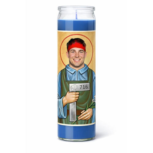 Dalton Kincaid - Buffalo Bills Prayer Candle
