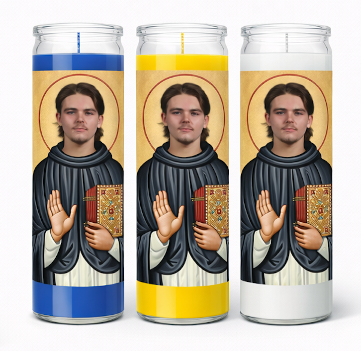 Zach Benson - Buffalo Sabres Prayer Candle