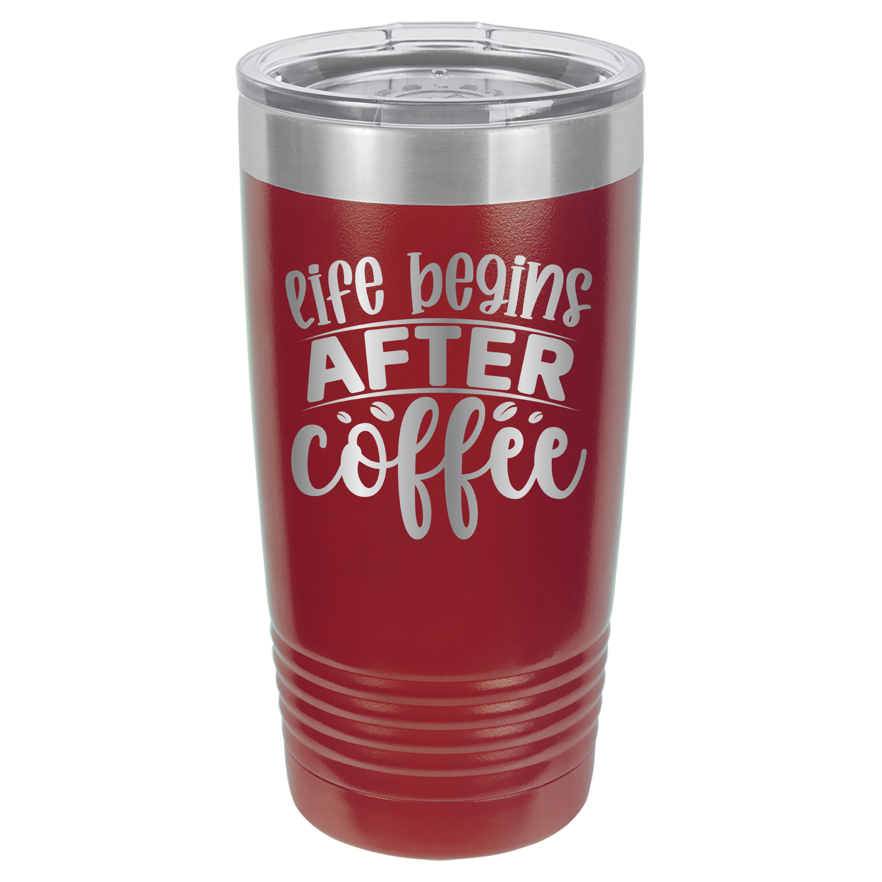 Life Begins After Coffee - 20oz Polar Camel Tumbler image 11