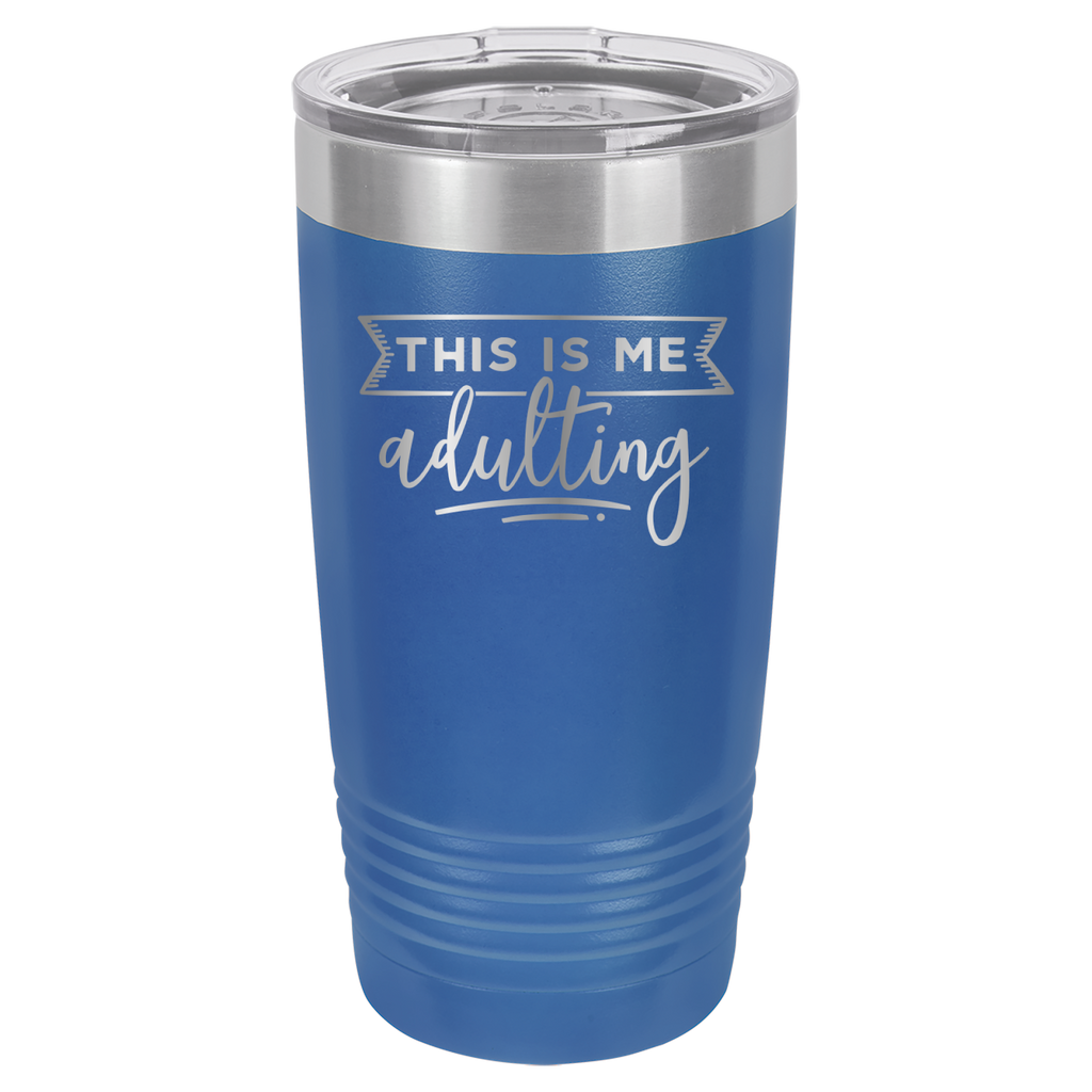 This Is Me Adulting - 20oz Polar Camel Tumbler image 15