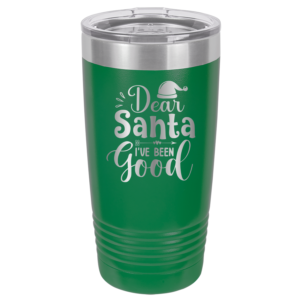 Dear Santa I've Been Good - 20oz Polar Camel Tumbler image 5