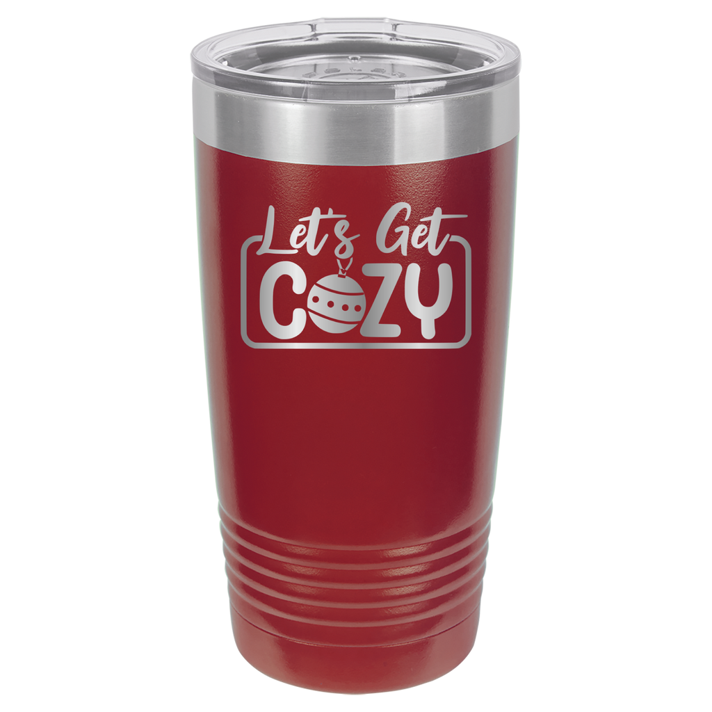 Let's Get Cozy - 20oz Polar Camel Tumbler image 9