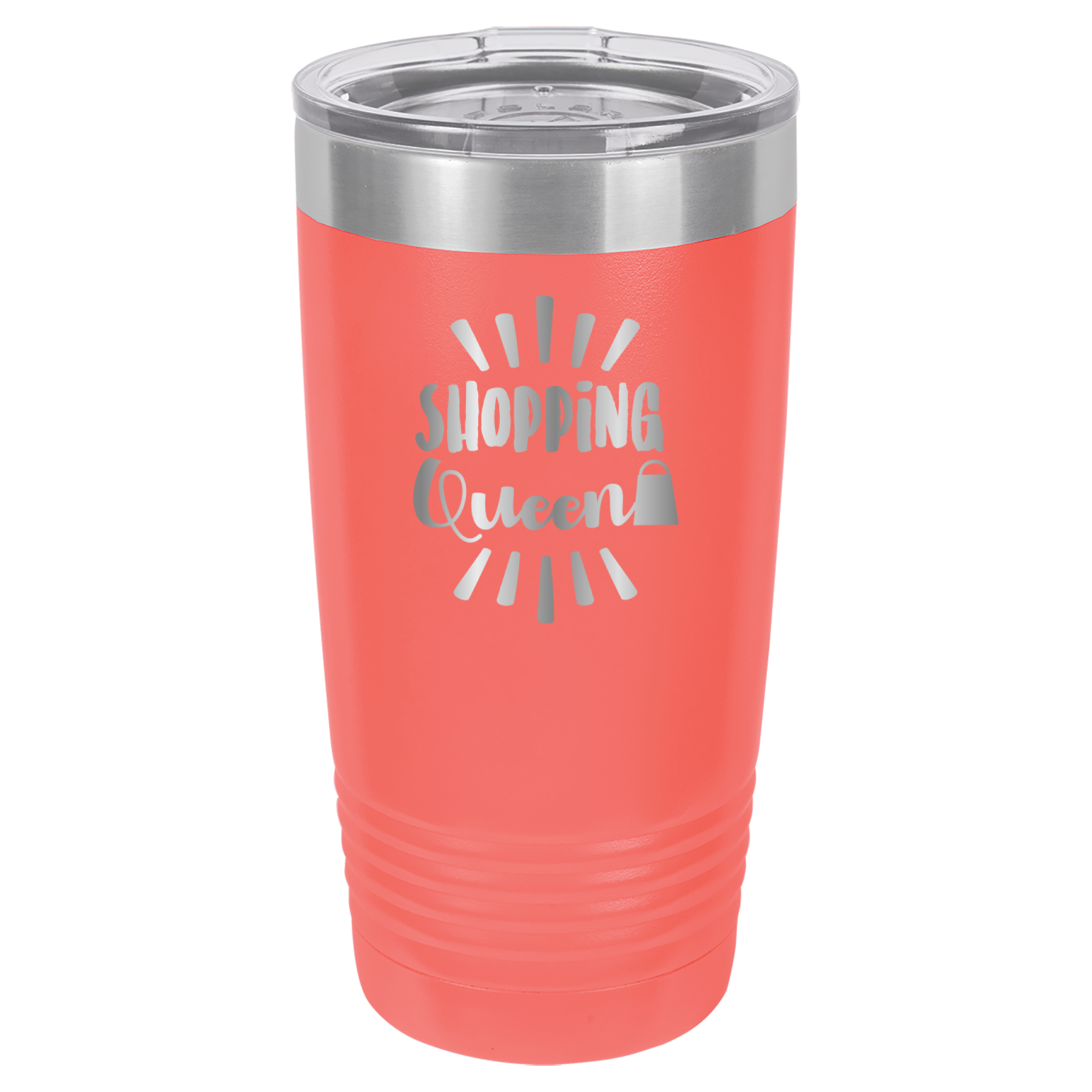 Shopping Queen - 20oz Polar Camel Tumbler - Coral image