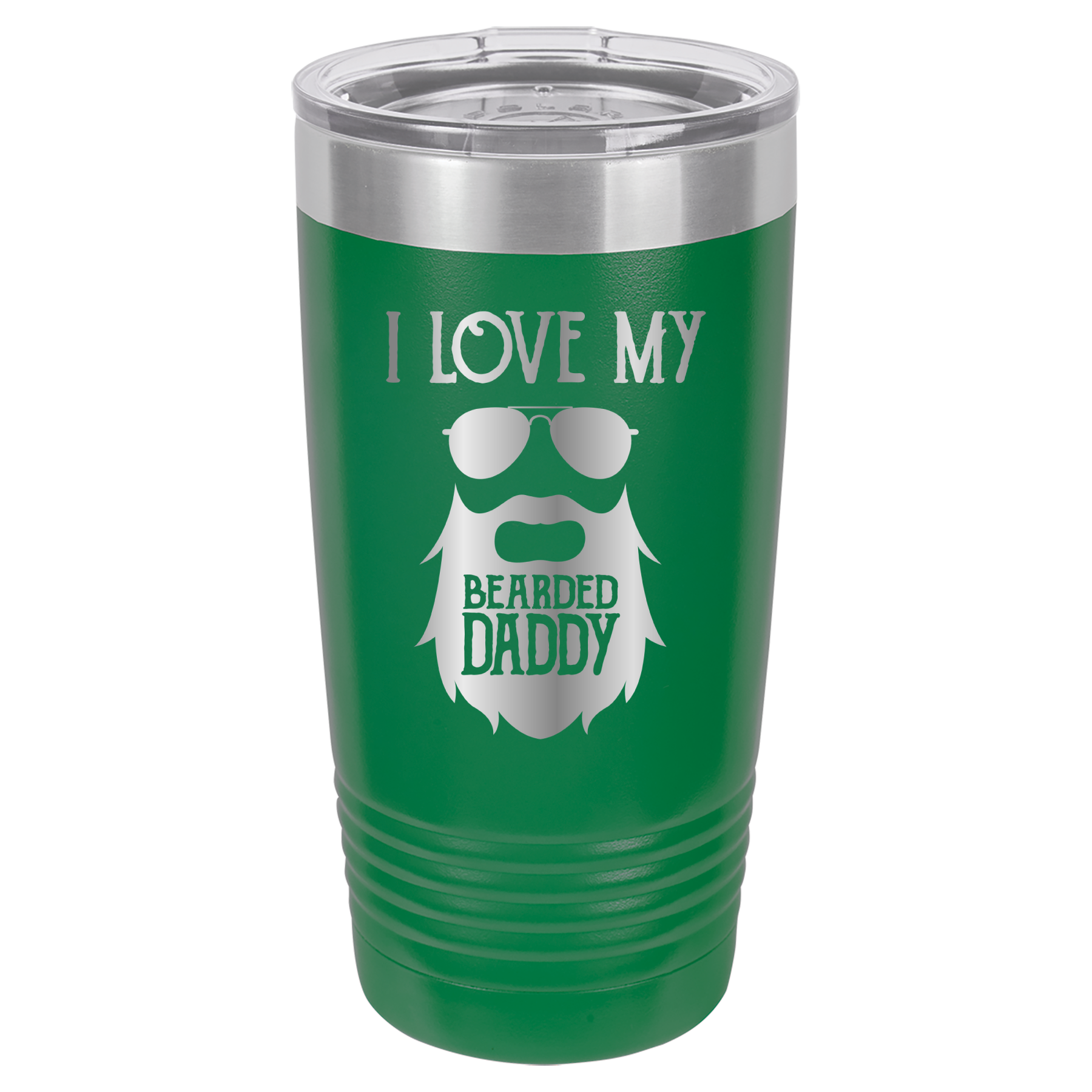I Love My Bearded Daddy - 20oz Polar Camel Tumbler image 5