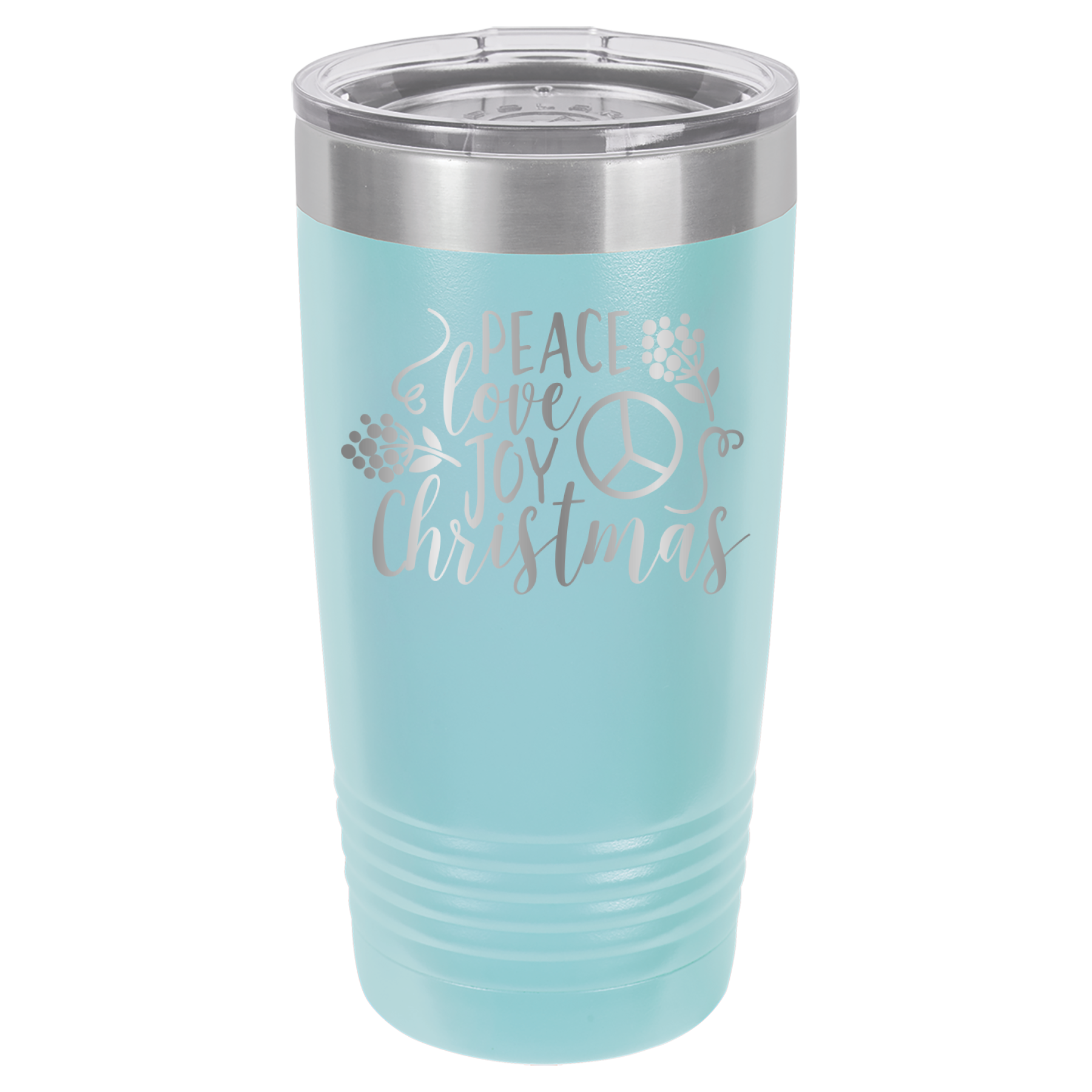 Peace Love Joy - Christmas - 20oz Polar Camel Tumbler image 6