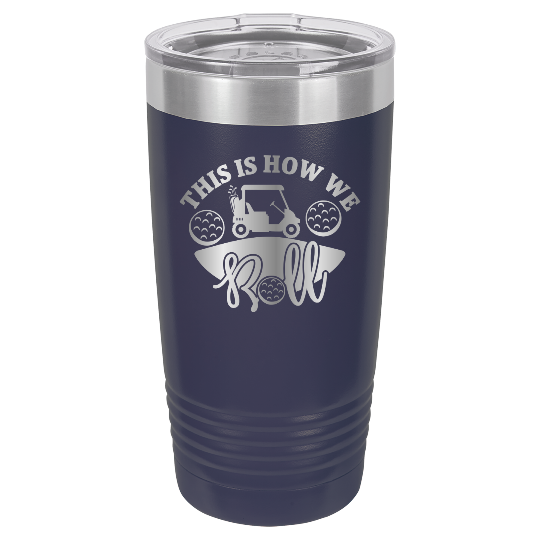 This Is How We Roll  -Golf - 20oz Polar Camel Tumbler image 9