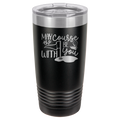 May The Course Be With You - Golf - 20oz Polar Camel Tumbler image 0