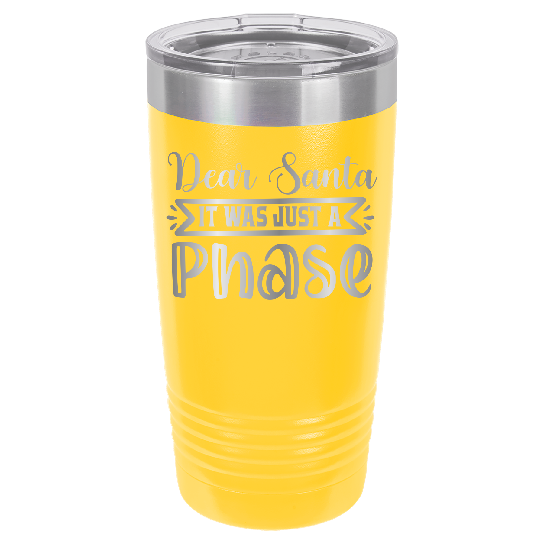 Dear Santa It Was Just A Phase - 20oz Polar Camel Tumbler image 17