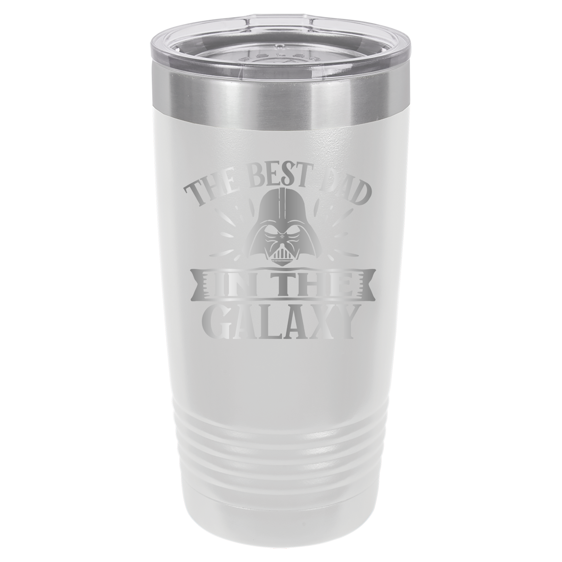 The Best Dad In The Galaxy - 20oz Polar Camel Tumbler image 3